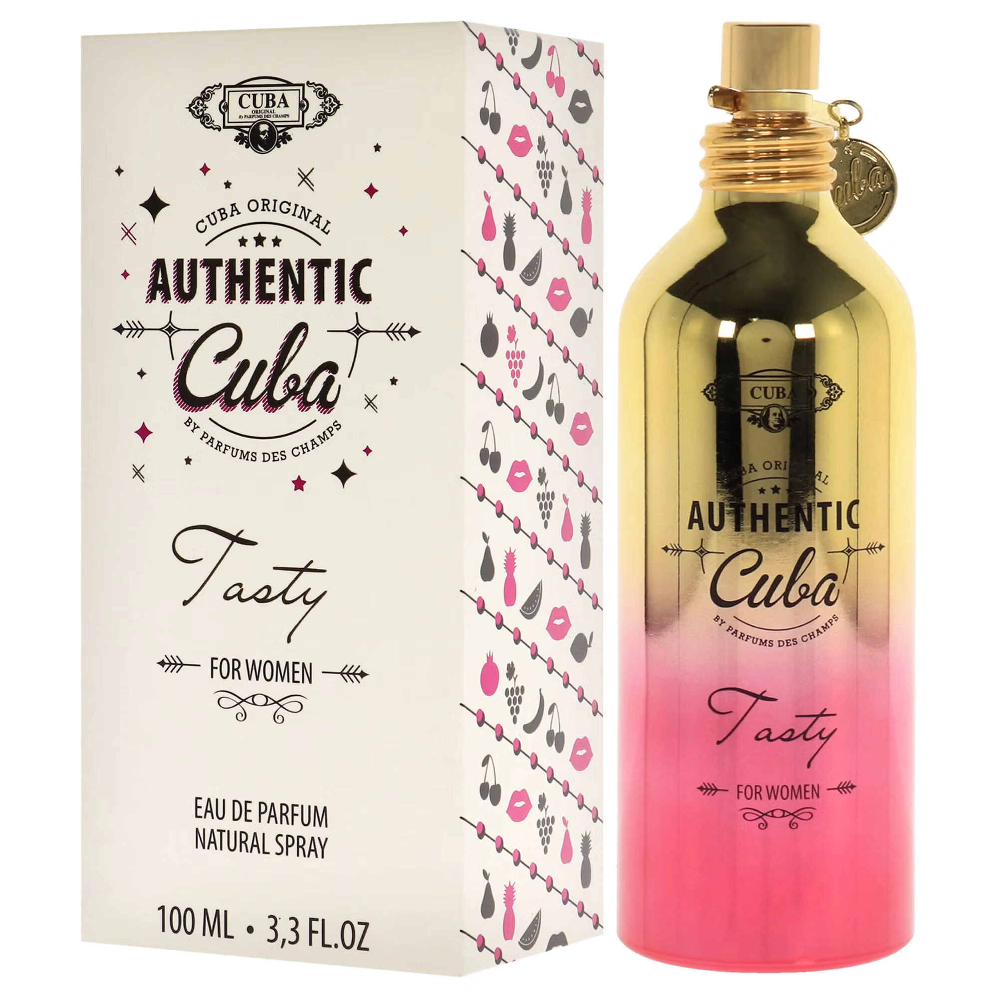 Cuba Authentic Tasty by Cuba for Women - 3.3 oz EDP Spray