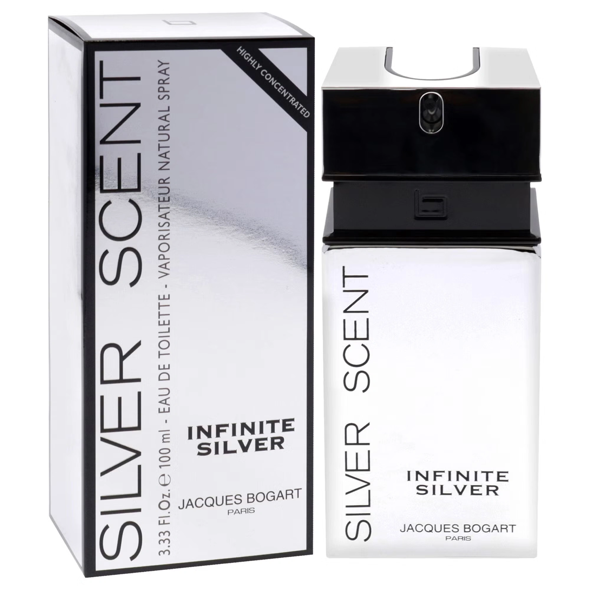 Silver Scent Infinite Silver by Jacques Bogart for Men - 3.33 oz EDT Spray 8 Silver Scent Infinite Silver by Jacques Bogart for Men - 3.33 oz EDT Spray