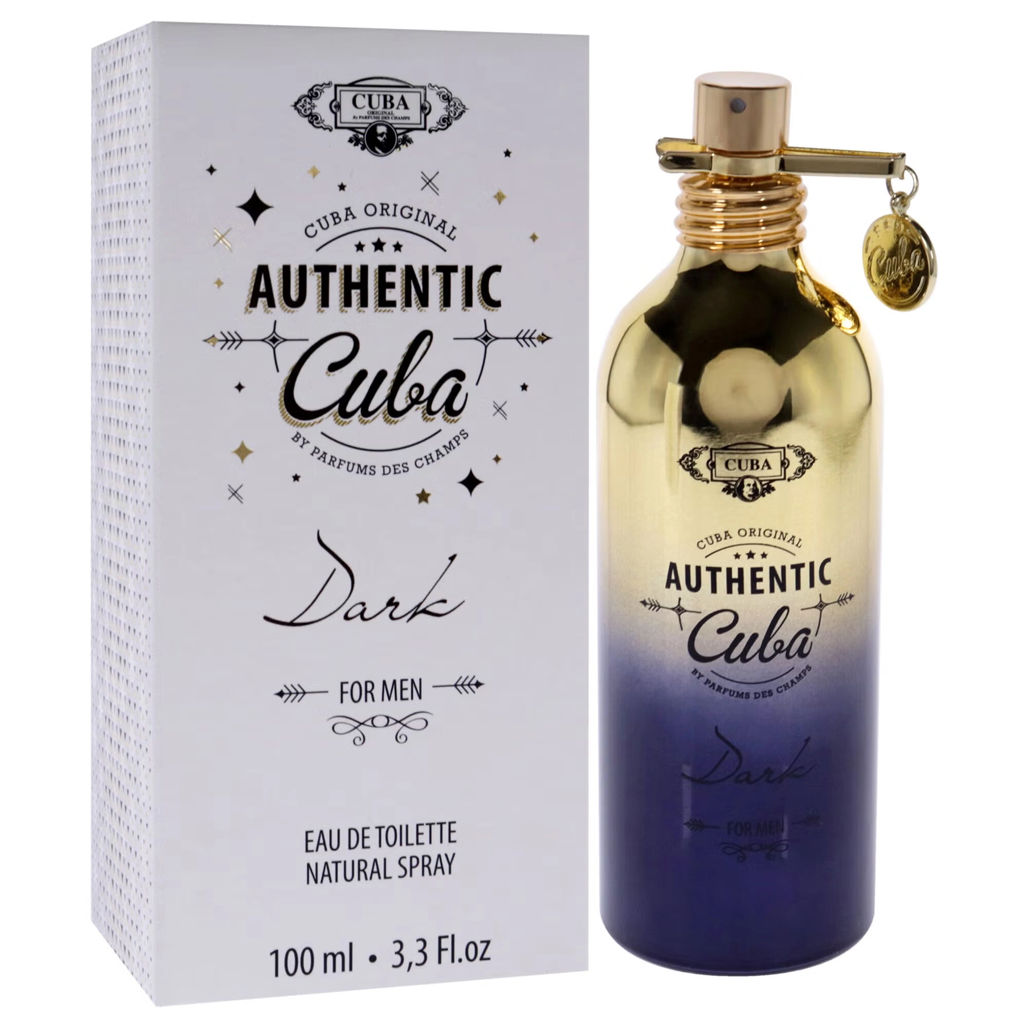Cuba Authentic Dark by Cuba for Men - 3.3 oz EDT Spray 3 Cuba Authentic Dark by Cuba for Men - 3.3 oz EDT Spray