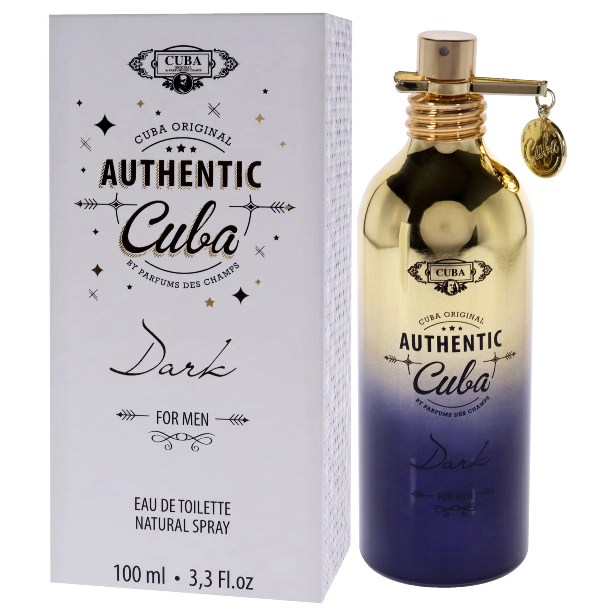 Cuba Authentic Dark by Cuba for Men - 3.3 oz EDT Spray 8 Cuba Authentic Dark by Cuba for Men - 3.3 oz EDT Spray