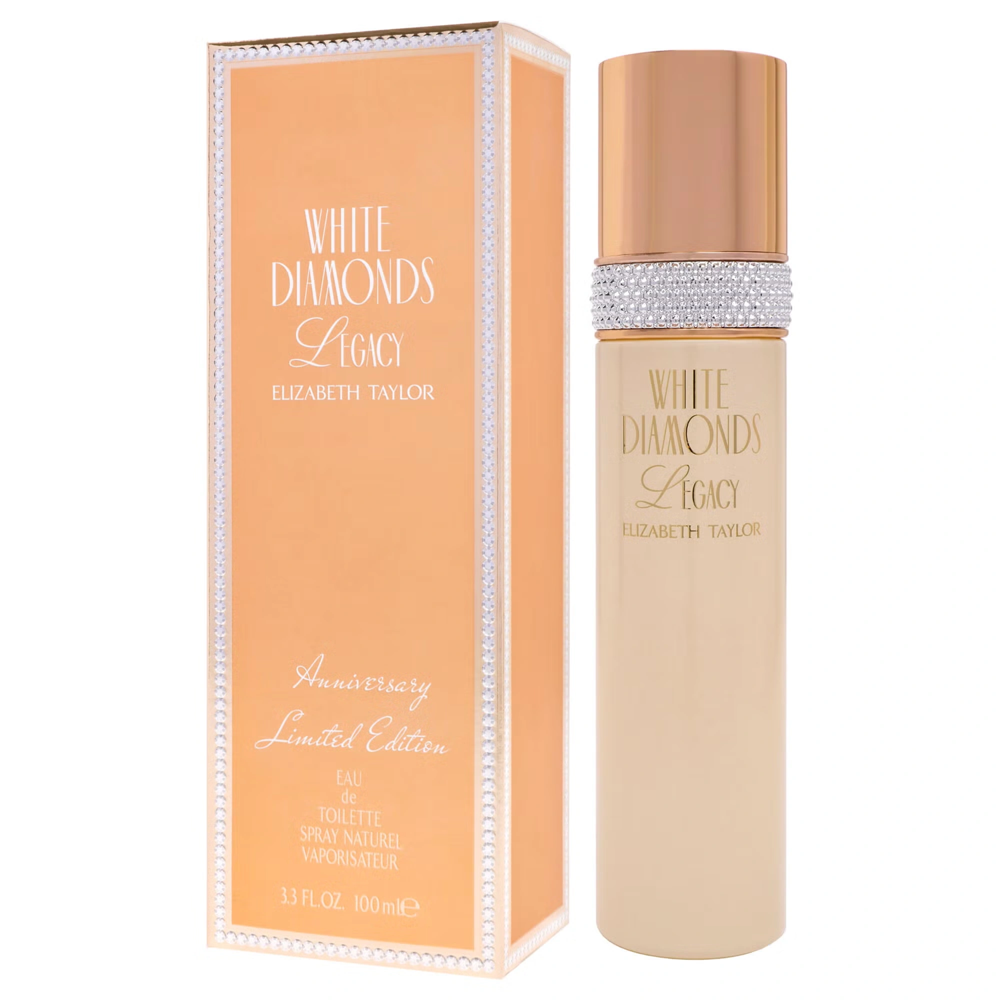 White Diamonds Legacy by Elizabeth Taylor for Women - 3.3 oz EDT Spray 4 White Diamonds Legacy by Elizabeth Taylor for Women - 3.3 oz EDT Spray