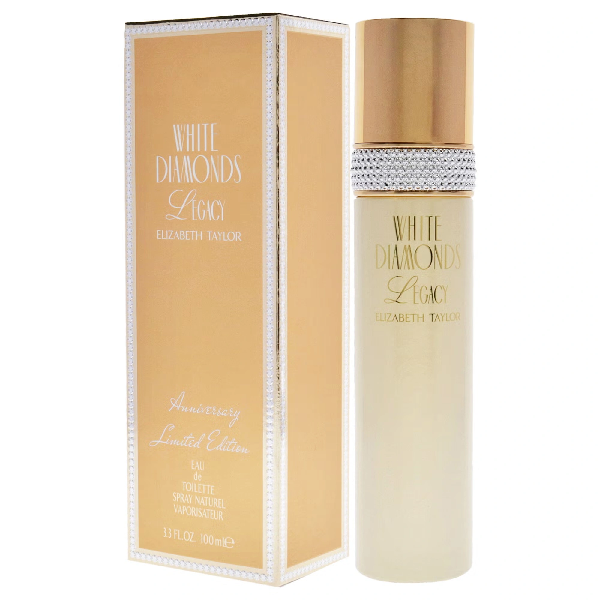 White Diamonds Legacy by Elizabeth Taylor for Women - 3.3 oz EDT Spray 8 White Diamonds Legacy by Elizabeth Taylor for Women - 3.3 oz EDT Spray