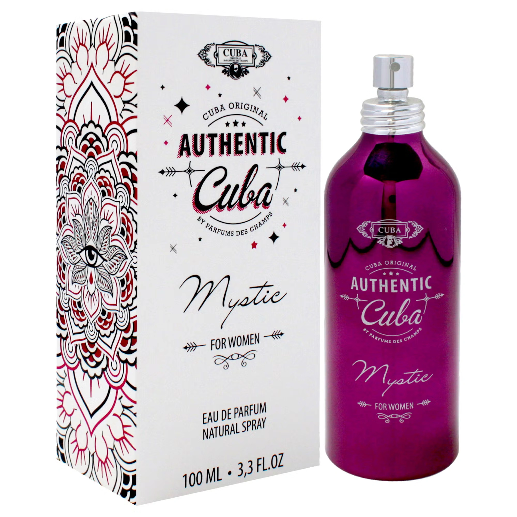 Cuba Authentic Mystic by Cuba for Women - 3.3 oz EDP Spray