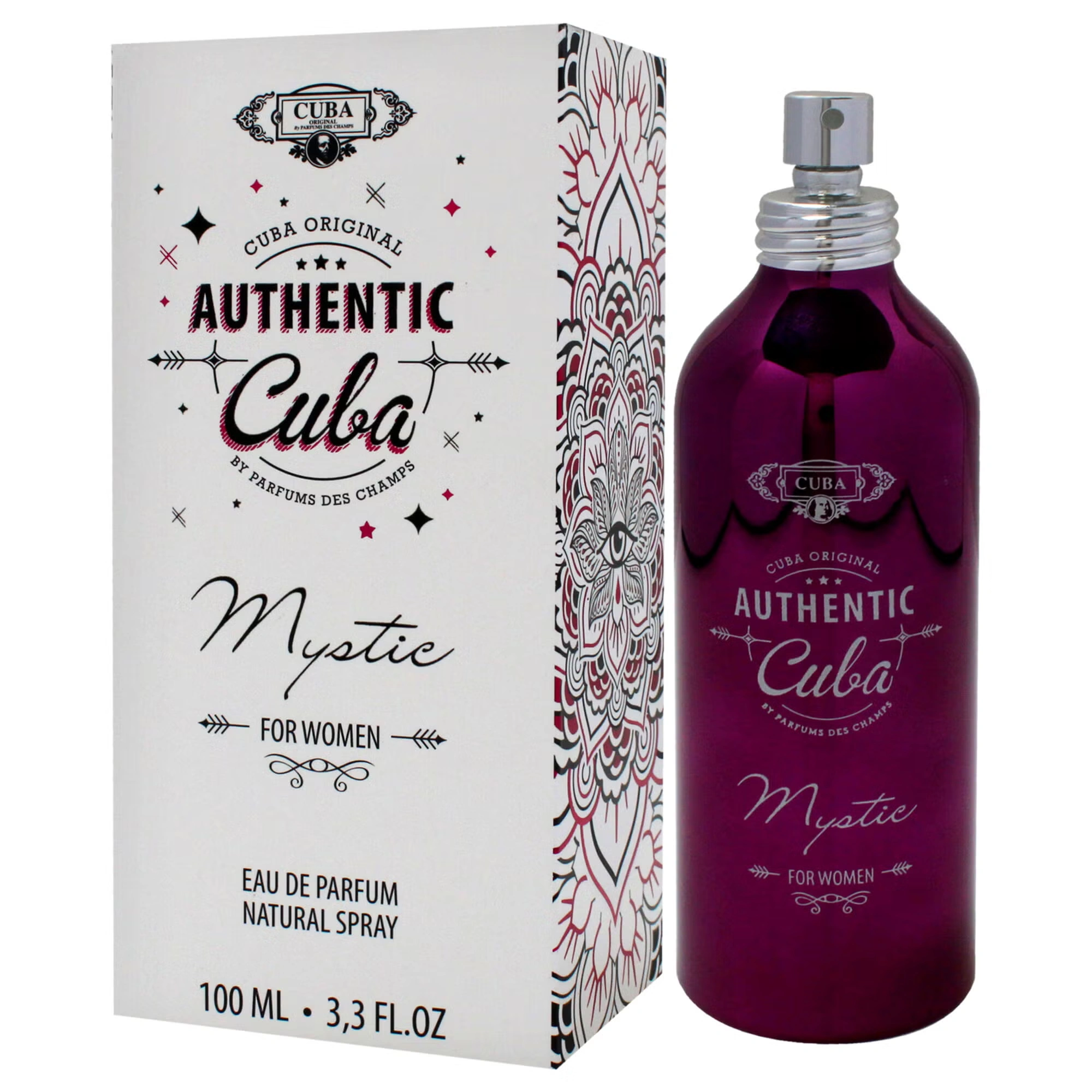 Cuba Authentic Mystic by Cuba for Women - 3.3 oz EDP Spray 4 Cuba Authentic Mystic by Cuba for Women - 3.3 oz EDP Spray
