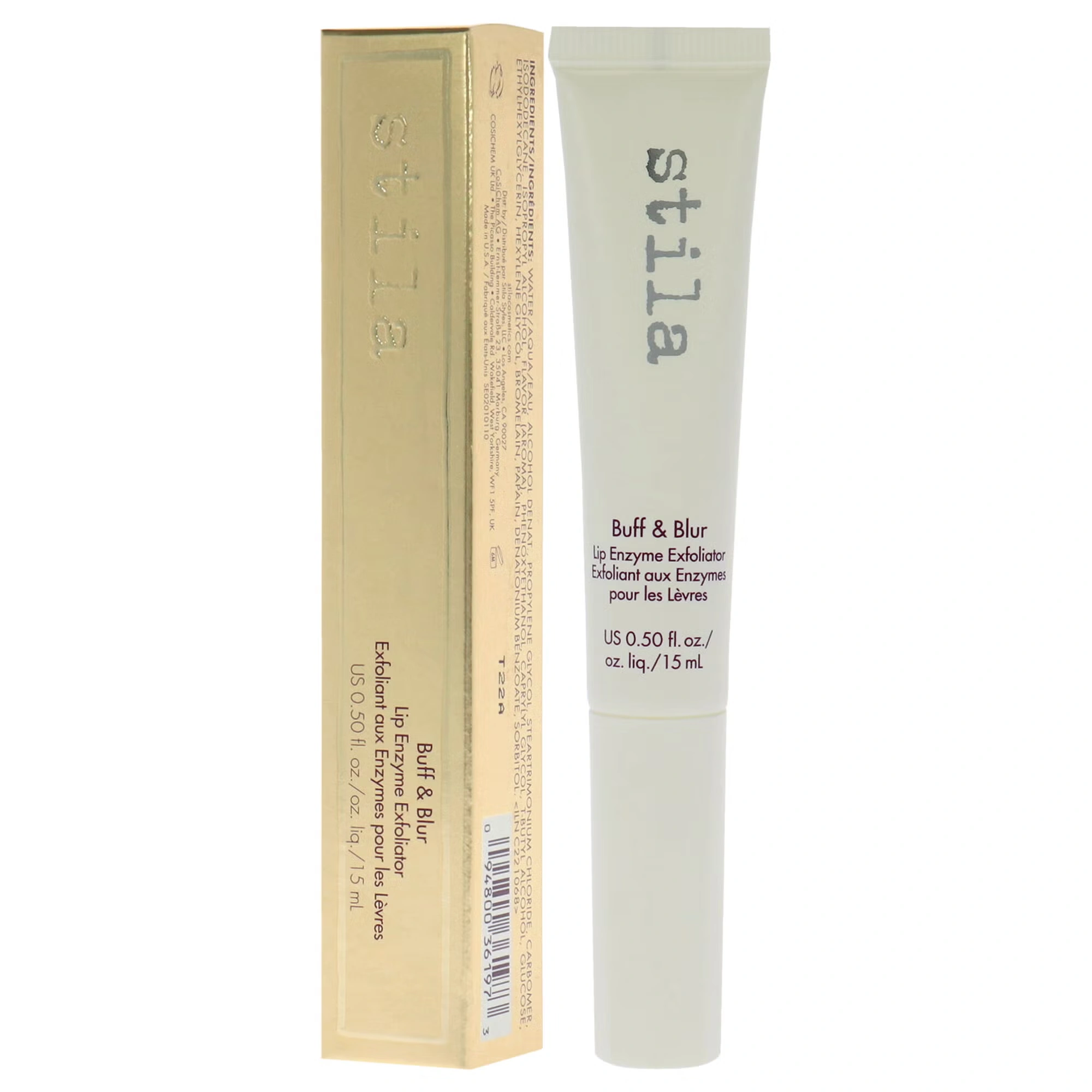 Buff and Blur Lip Enzyme Exfoliator by Stila for Women - 0.5 oz Exfoliator 4 Buff and Blur Lip Enzyme Exfoliator by Stila for Women - 0.5 oz Exfoliator