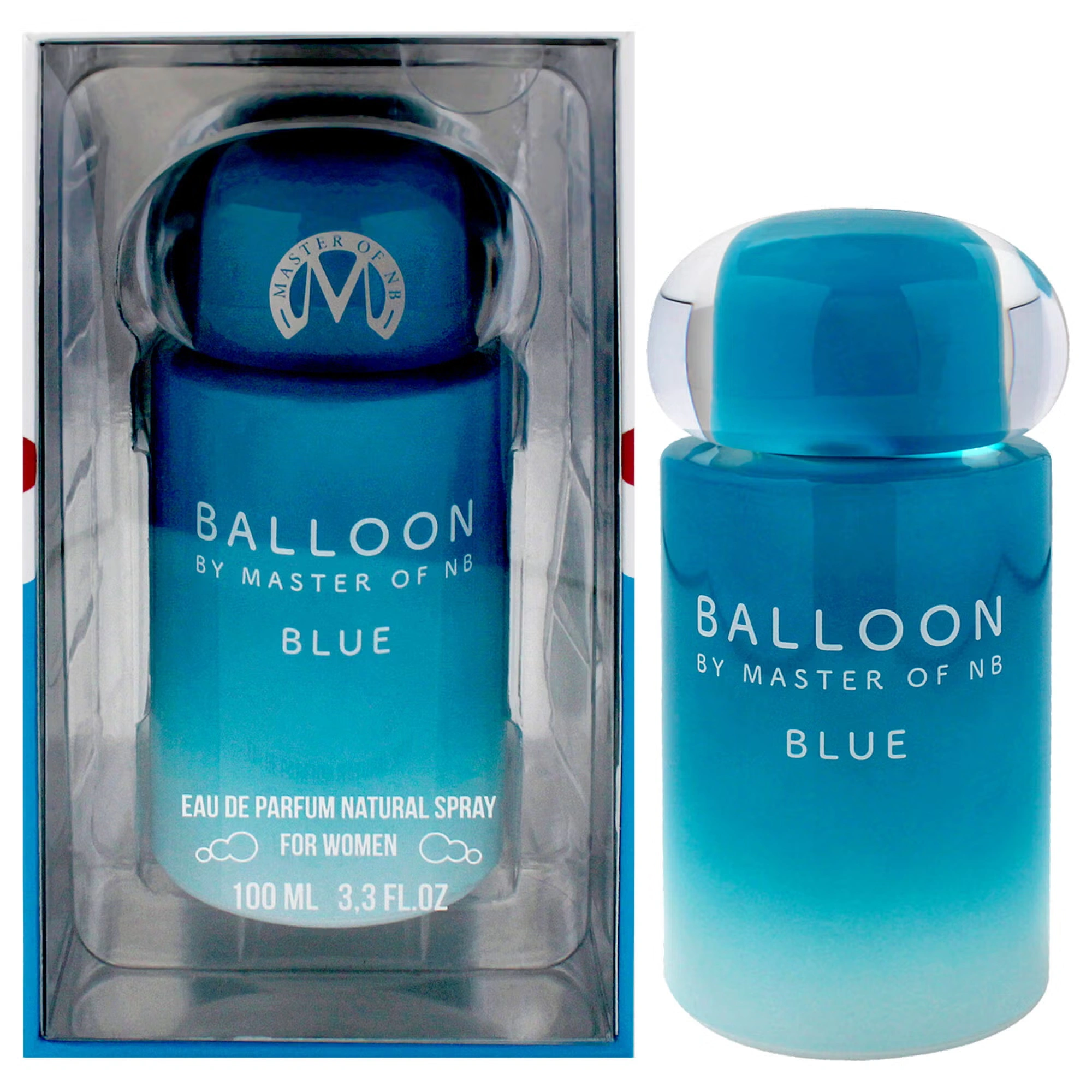 Master Balloon Blue by New Brand for Women - 3.3 oz EDP Spray
