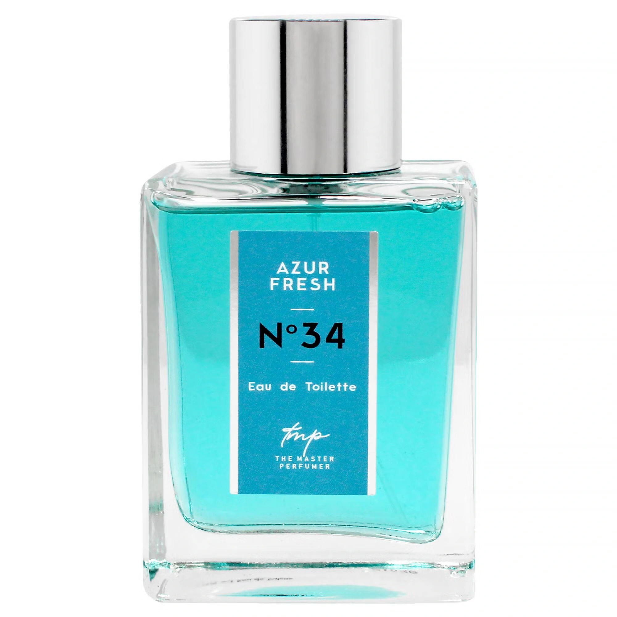 Azur Fresh N34 by The Master Perfumer for Men - 3.4 oz EDT Spray