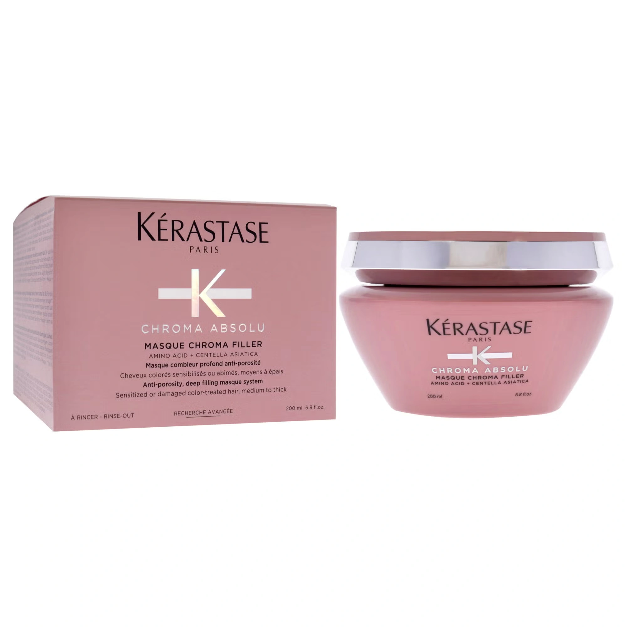Chroma Absolu Chroma Filler Hair Mask by Kerastase for Unisex - 6.8 oz Masque