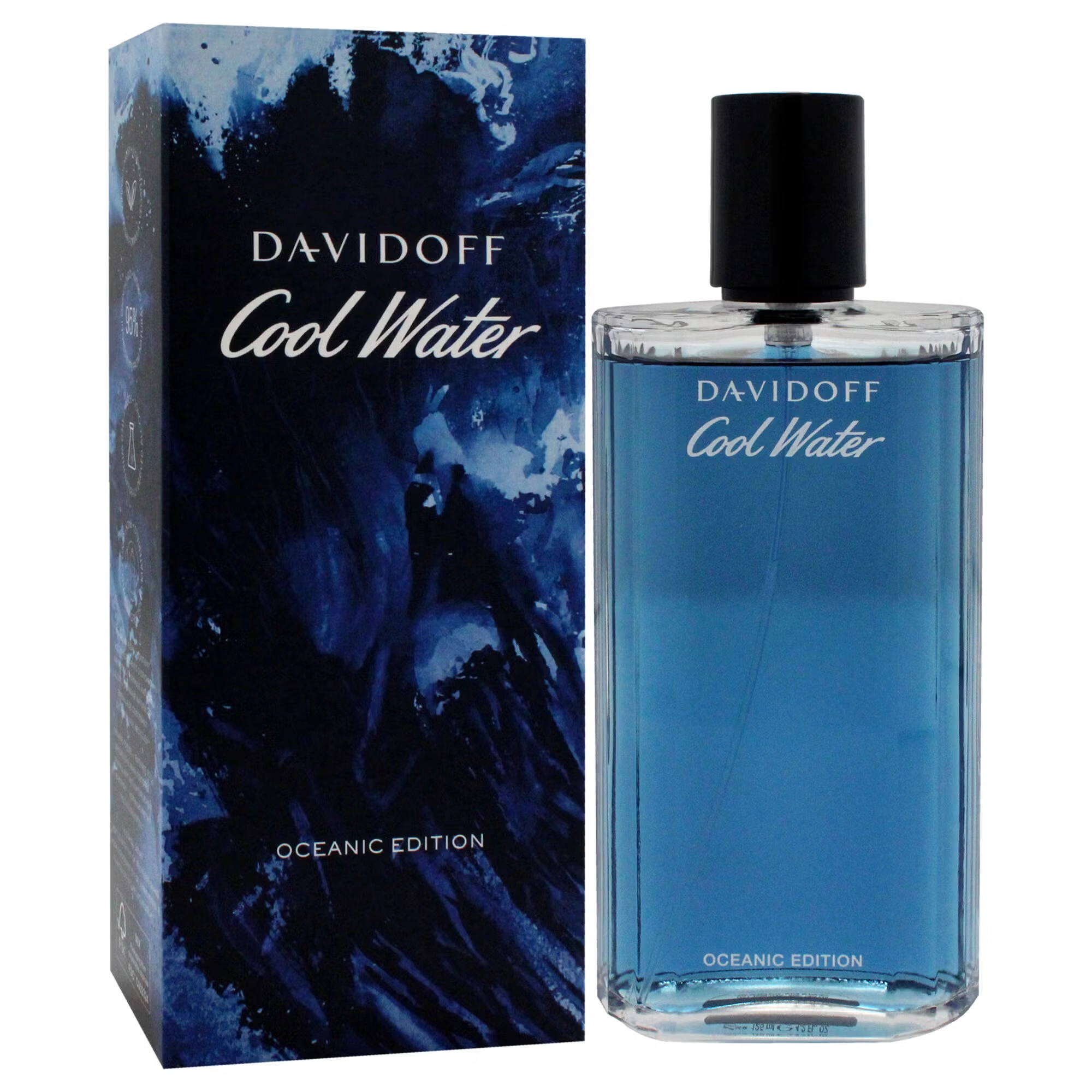 Cool Water Oceanic Edition by Davidoff for Men - 4.2 oz EDT Spray