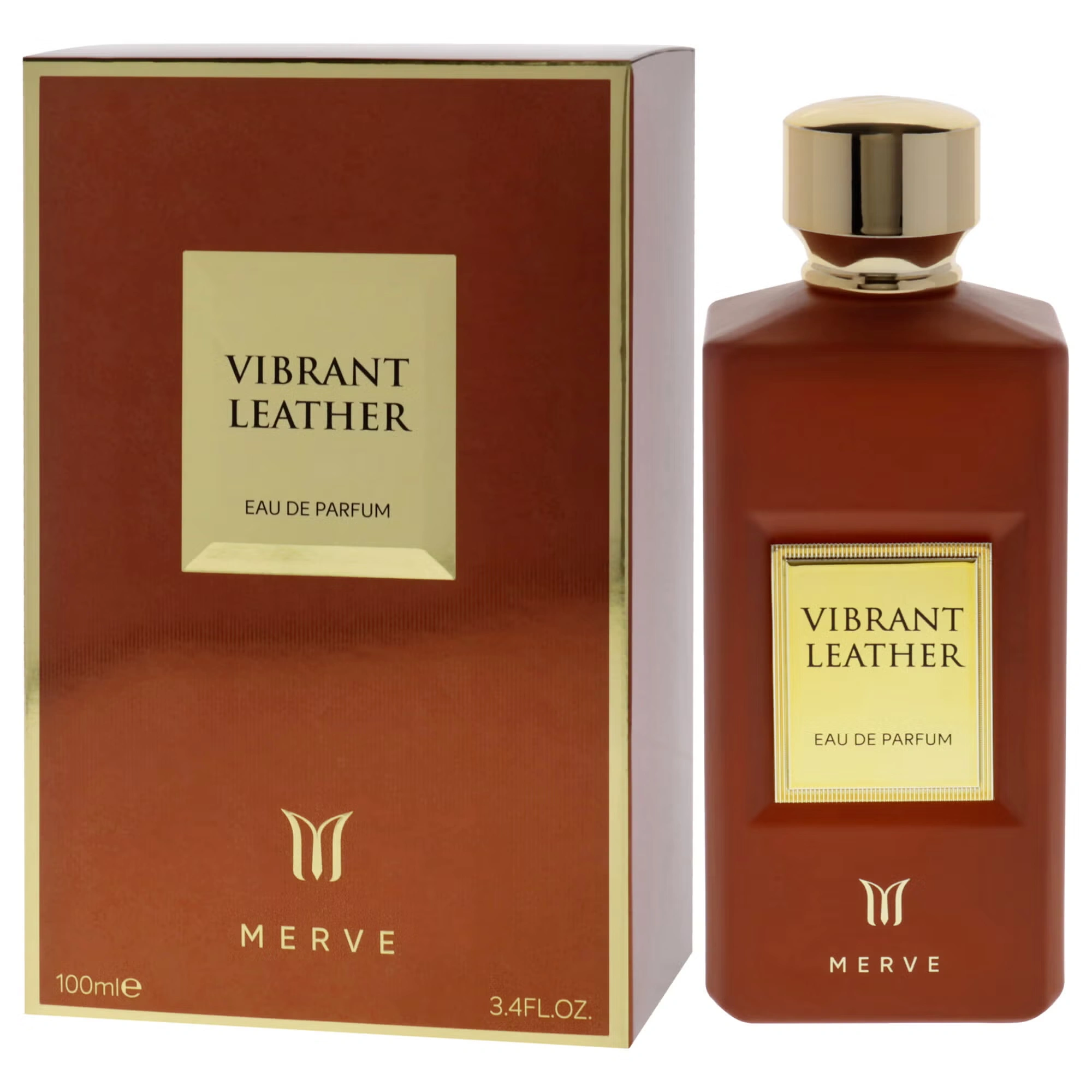 Vibrant Leather by Merve for Men - 3.4 oz EDP Spray