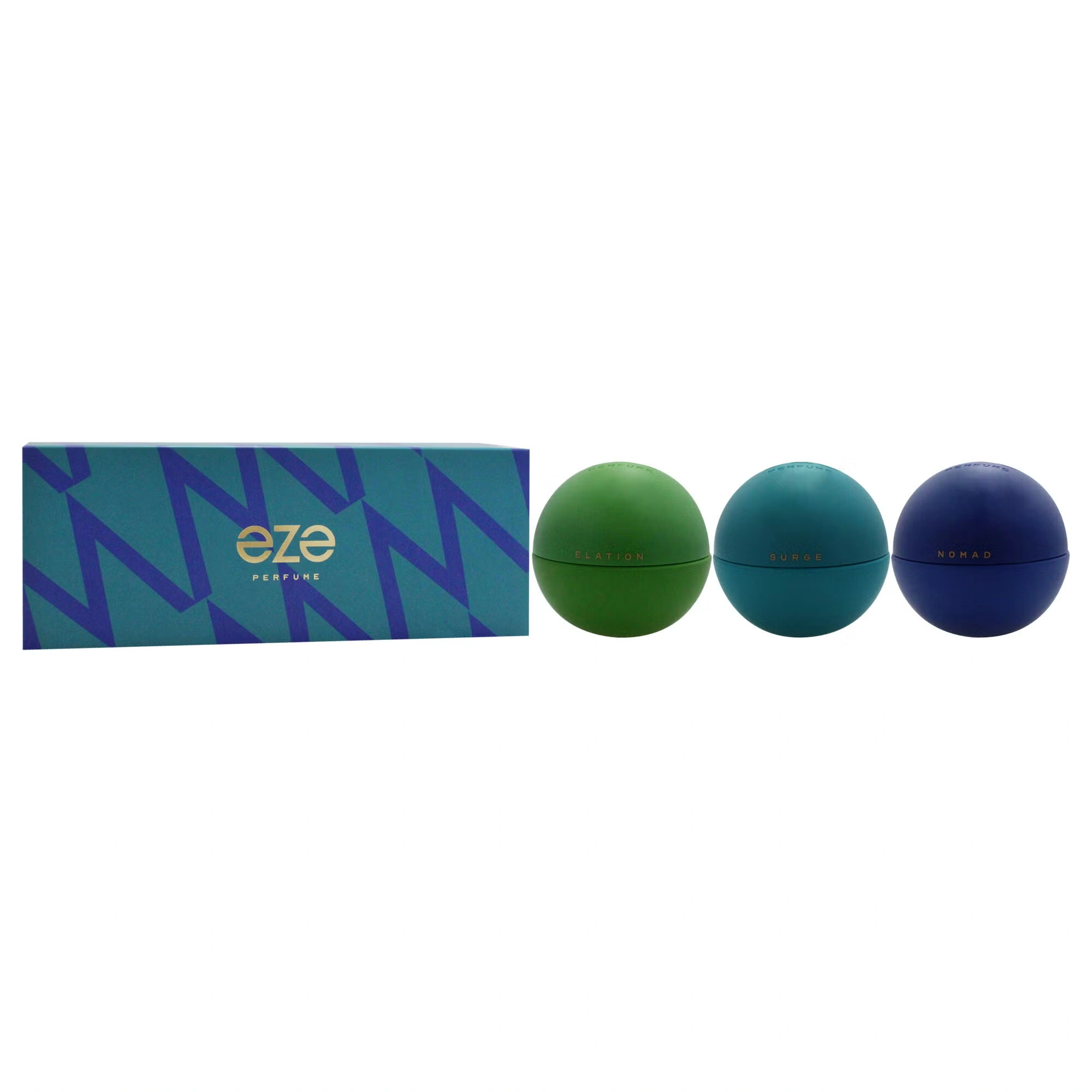 Eze by Eze for Men - 3 Pc Gift Set 1oz Surge EDP Spray, 1oz Elation EDP Spray, 1oz Nomad EDP Spray