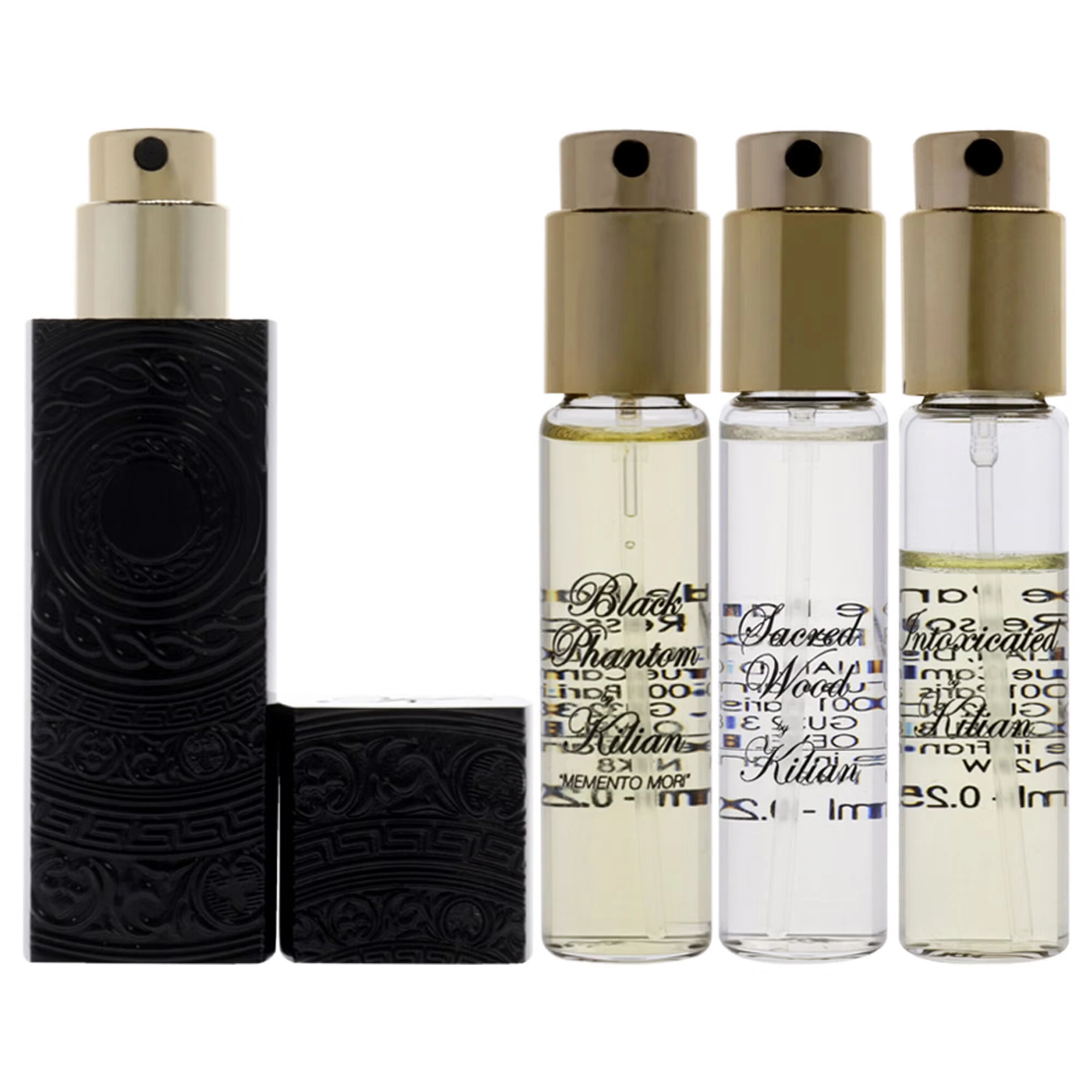 The Woody Cellars Discovery Set by Kilian for Unisex - 5 Pc Mini Gift Set