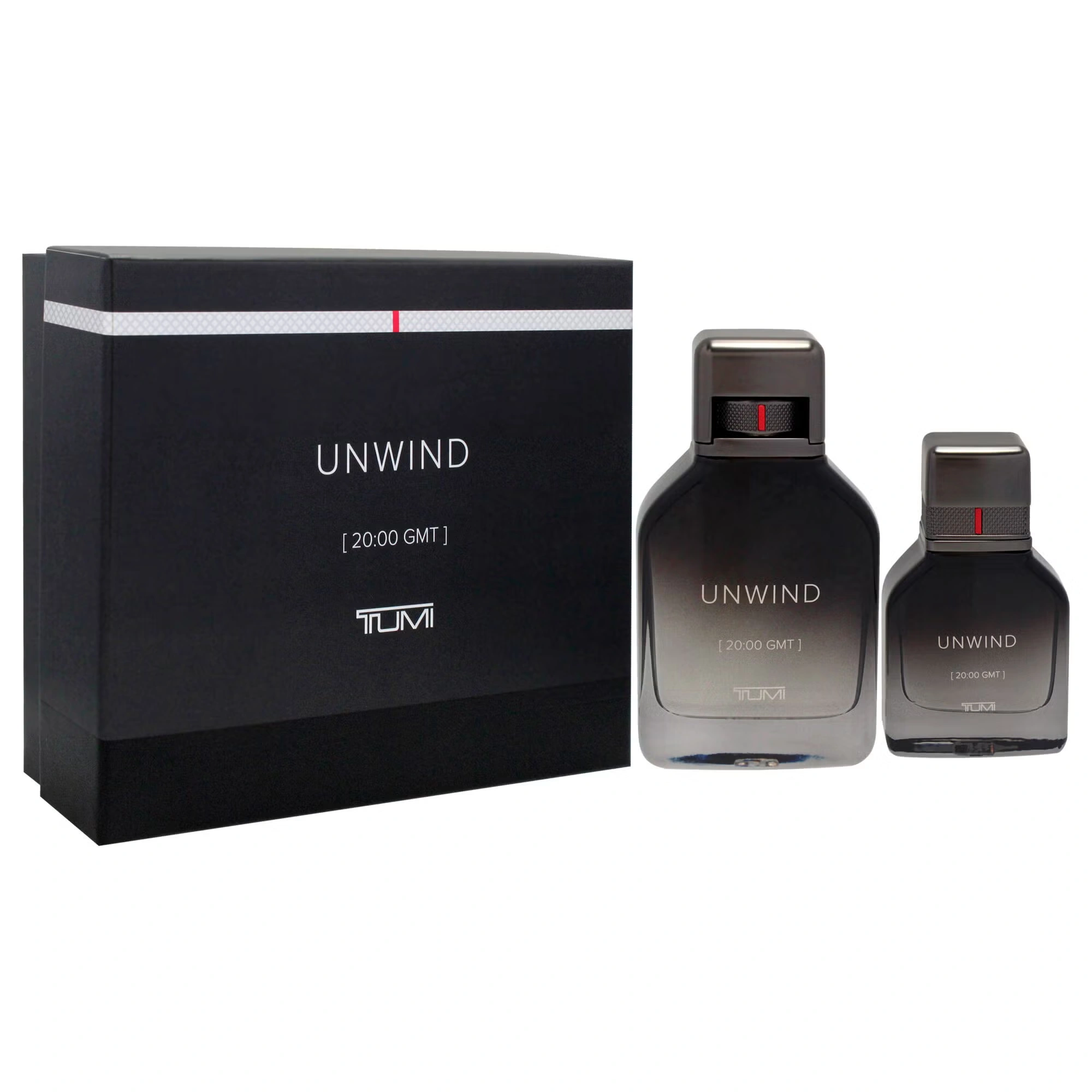 Unwind by Tumi for Men - 2 Pc Gift Set 3.4oz EDP Spray, 1oz EDP Spray