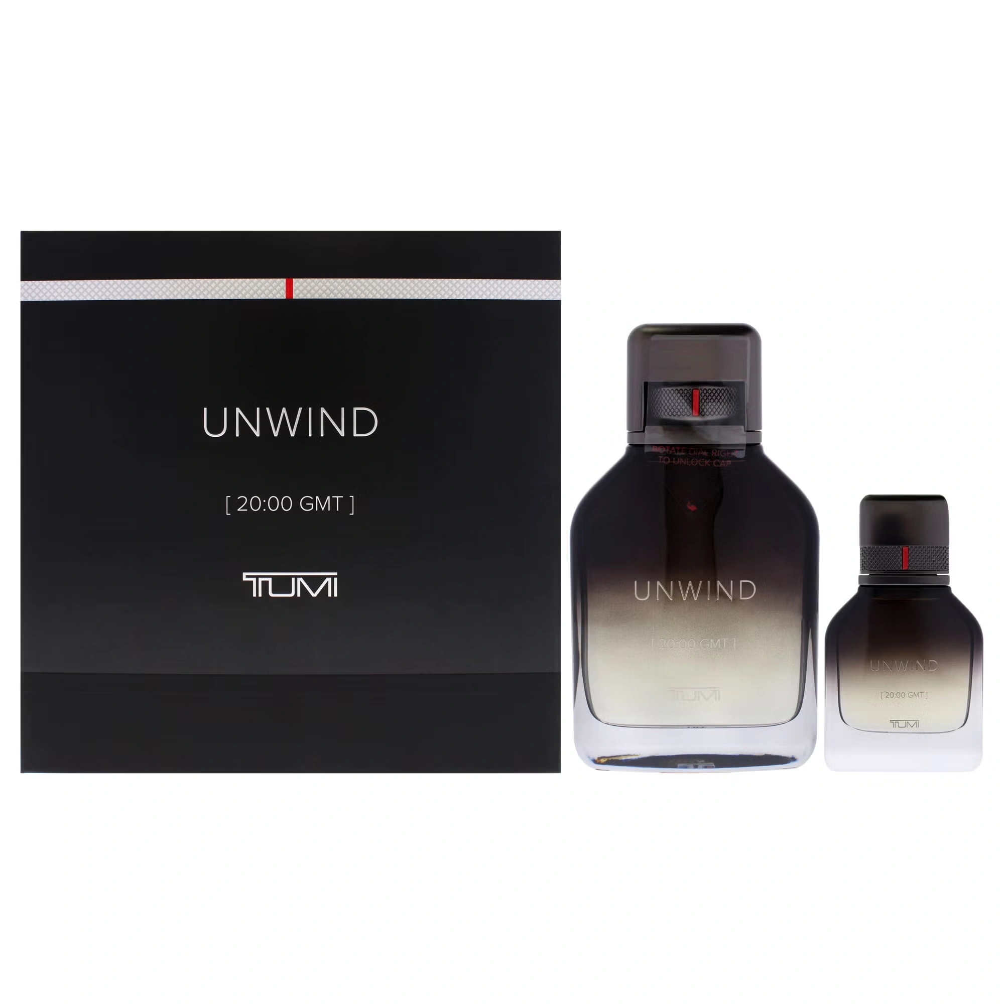 Unwind by Tumi for Men - 2 Pc Gift Set 6.8oz EDP Spray, 1oz EDP Spray