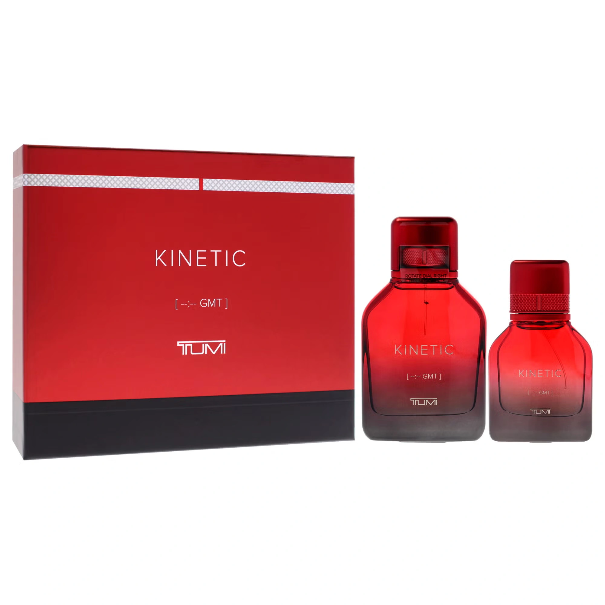 Kinetic by Tumi for Men - 2 Pc Gift Set 3.4oz EDP Spray, 1oz EDP Spray
