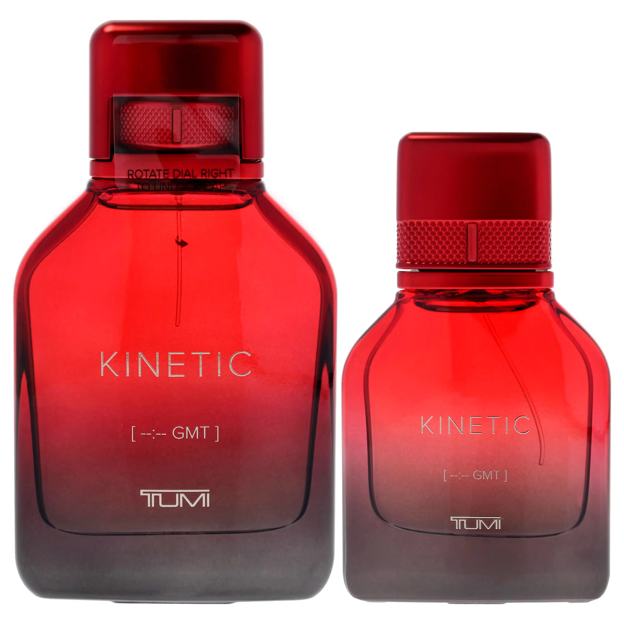 Kinetic by Tumi for Men - 2 Pc Gift Set 3.4oz EDP Spray, 1oz EDP Spray