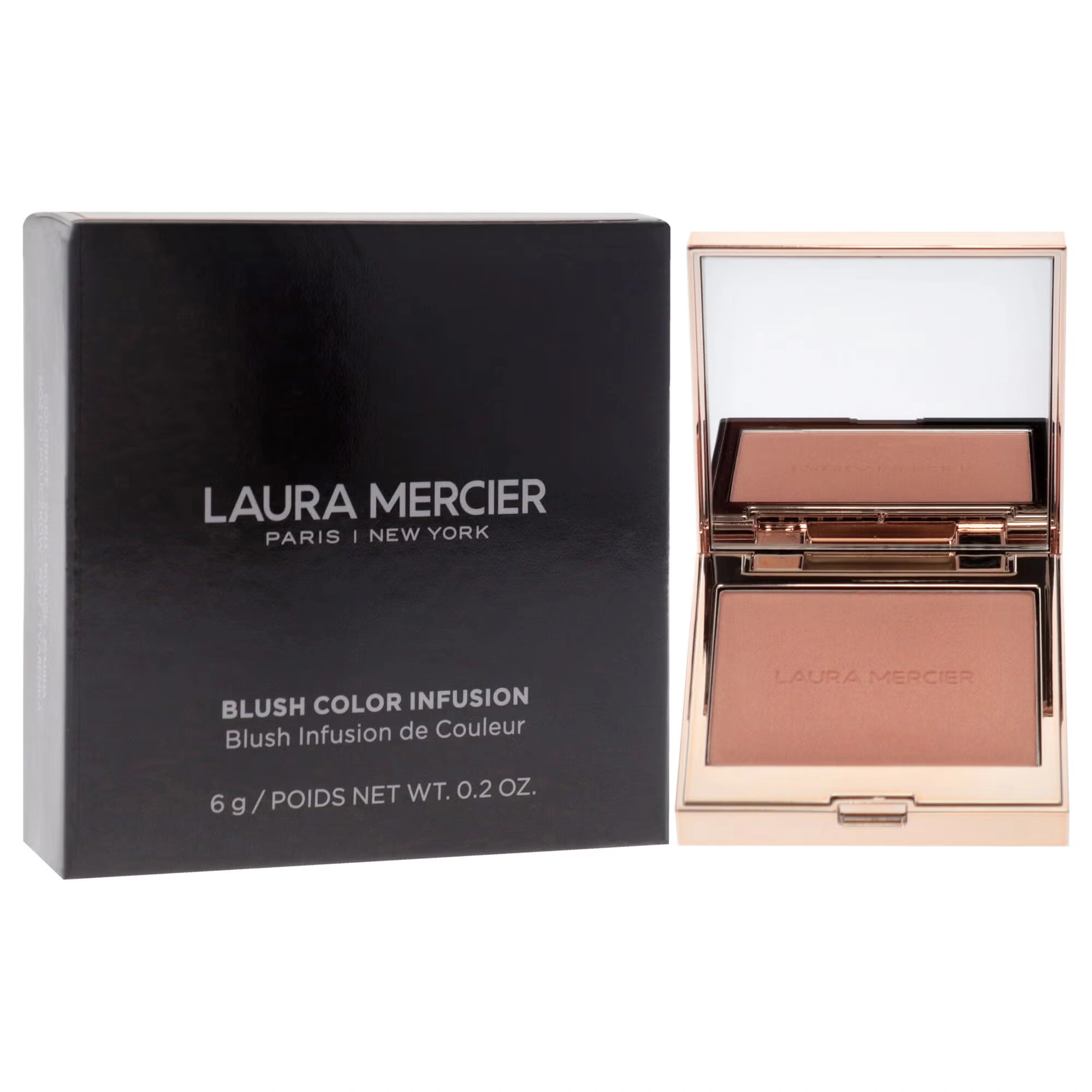 Blush Color Infusion - Peach Shimmer by Laura Mercier for Women - 0.2 oz Blush
