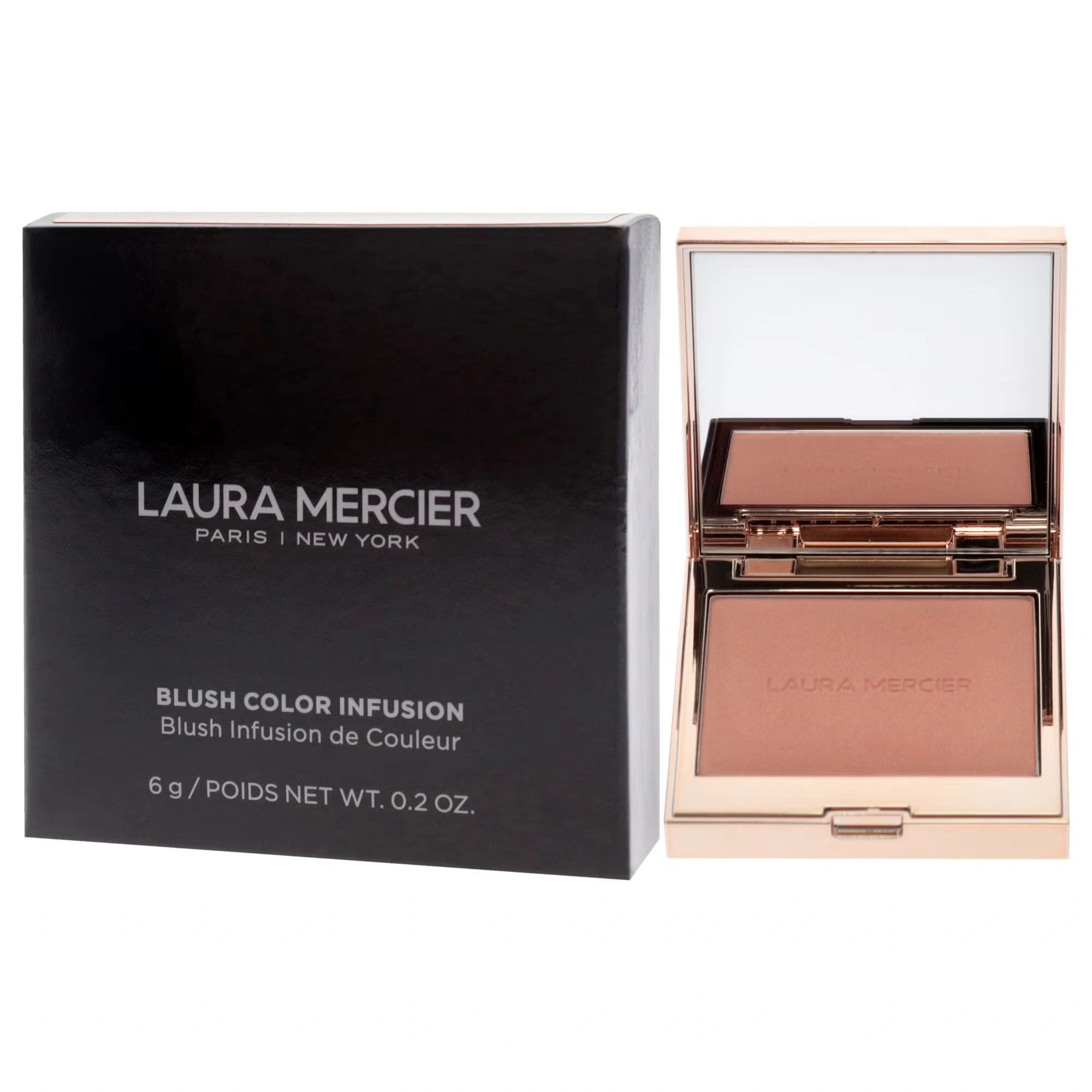 Blush Color Infusion - Peach Shimmer by Laura Mercier for Women - 0.2 oz Blush