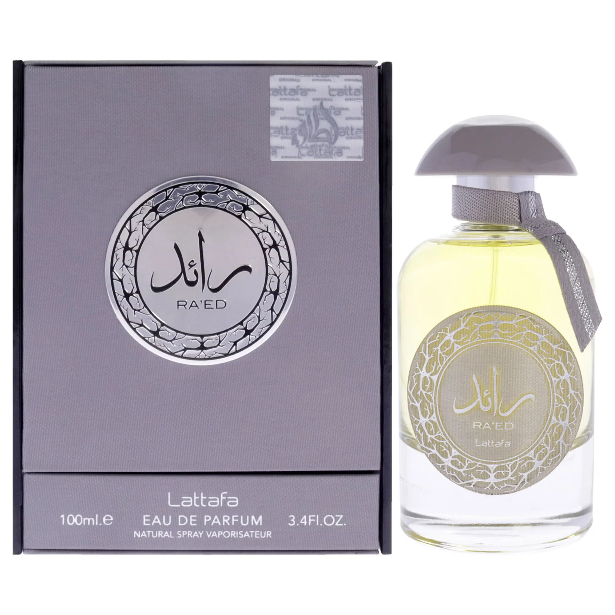 Raed Silver by Lattafa for Unisex - 3.4 oz EDP Spray