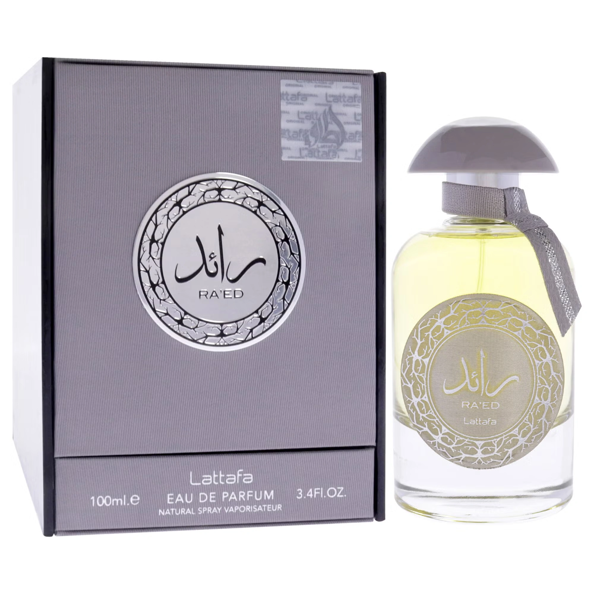Raed Silver by Lattafa for Unisex - 3.4 oz EDP Spray