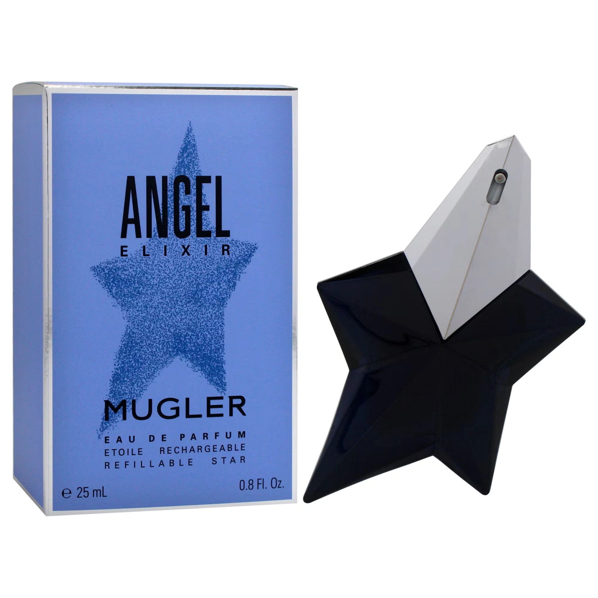 Angel Elixir by Thierry Mugler for Women - 0.8 oz EDP Spray (Refillable)
