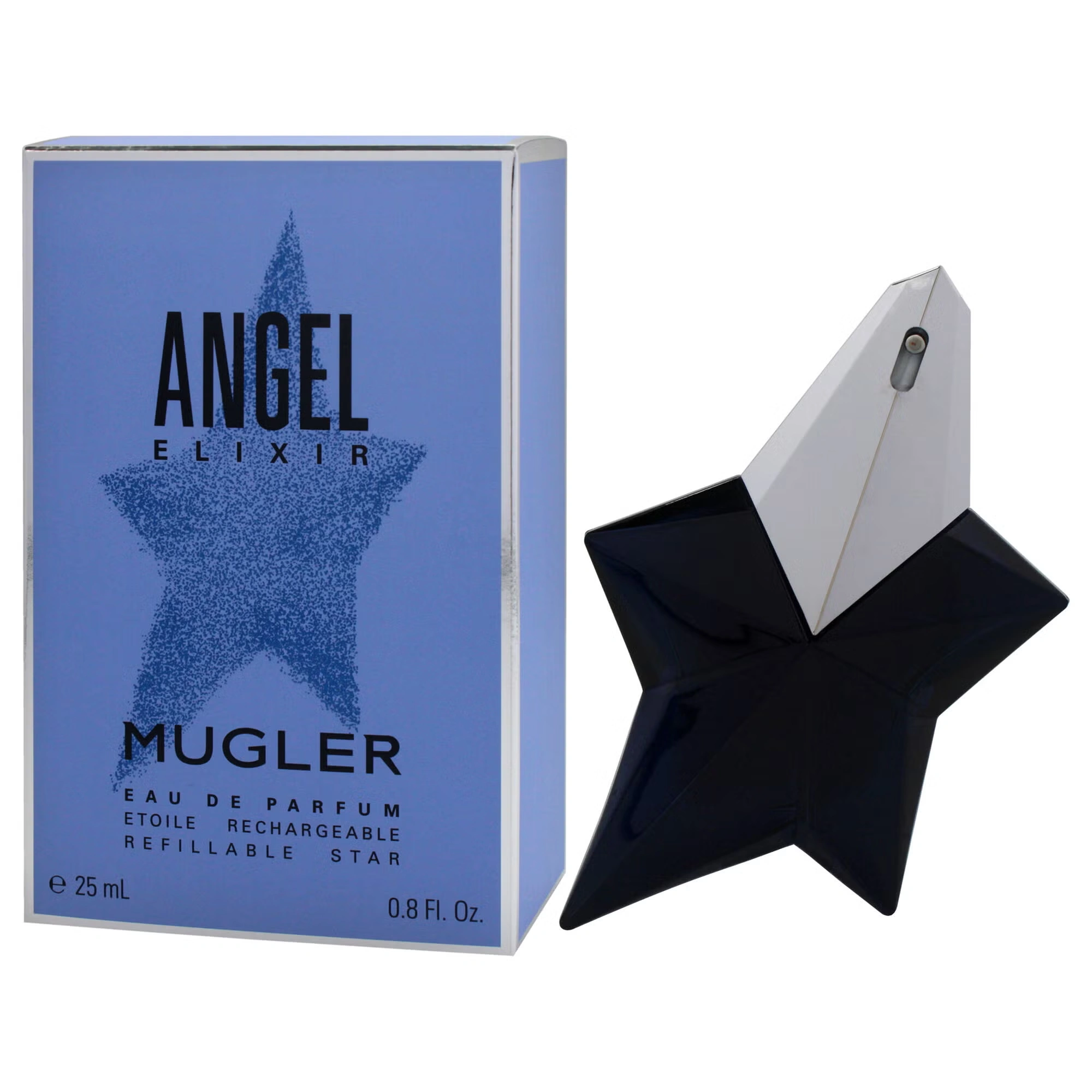 Angel Elixir by Thierry Mugler for Women - 0.8 oz EDP Spray (Refillable)