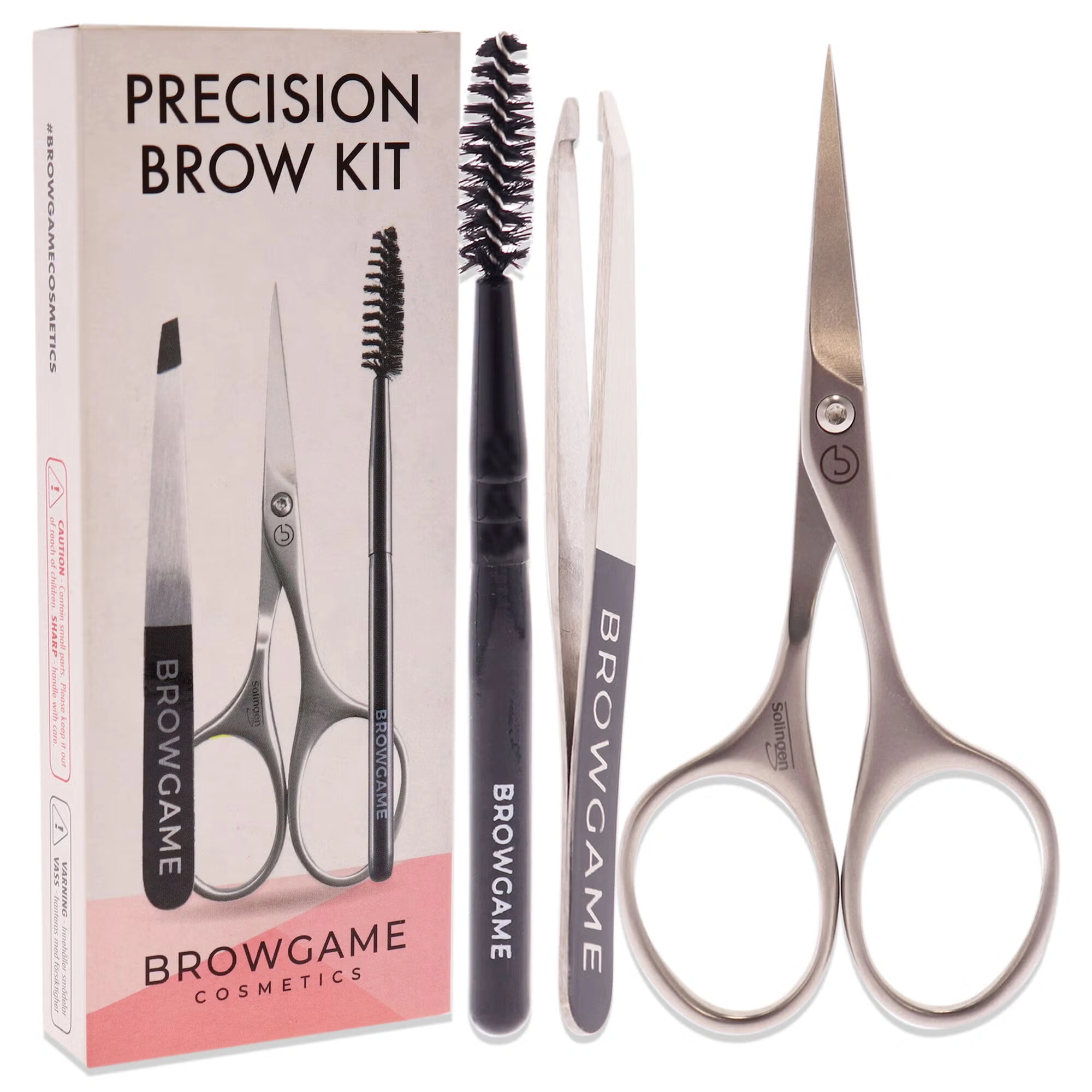 Precision Brow Kit by Browgame for Women - 3 Pc Set 7 Precision Brow Kit by Browgame for Women - 3 Pc Set