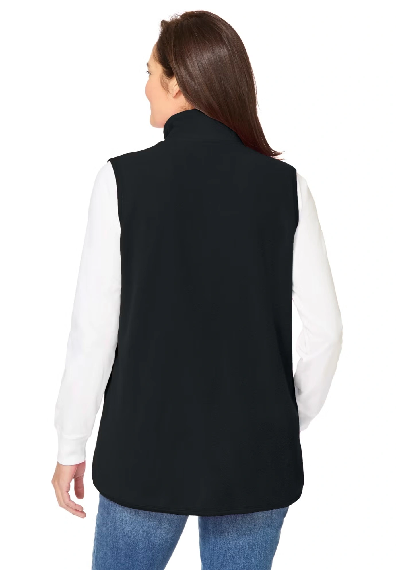 Zip-Front Microfleece Vest