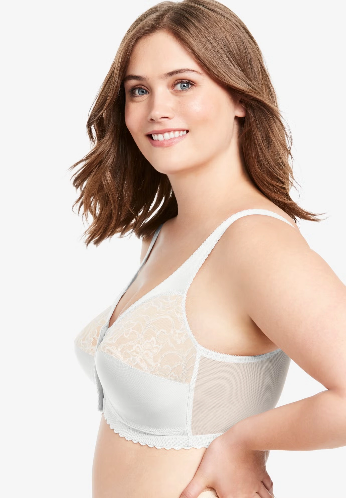 Glamorise® Magic Lift® Front-Close Support Wireless Bra 1200 3 Glamorise® Magic Lift® Front-Close Support Wireless Bra 1200