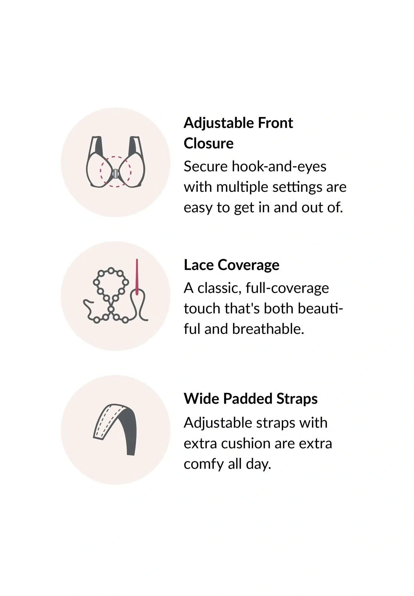 Glamorise® Magic Lift® Front-Close Support Wireless Bra 1200 6 Glamorise® Magic Lift® Front-Close Support Wireless Bra 1200