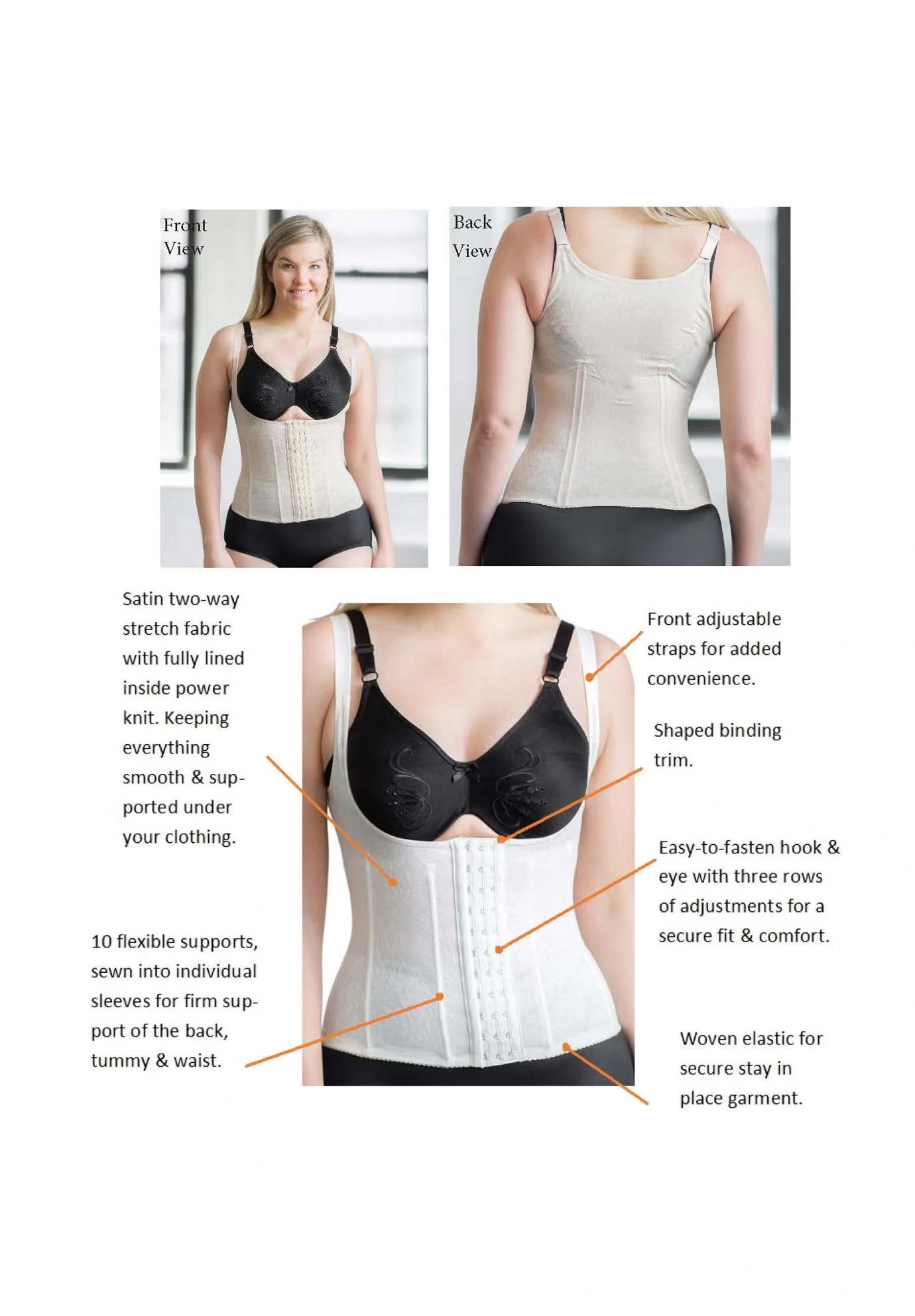 Cortland Intimates Firm Control Shaping Toursette