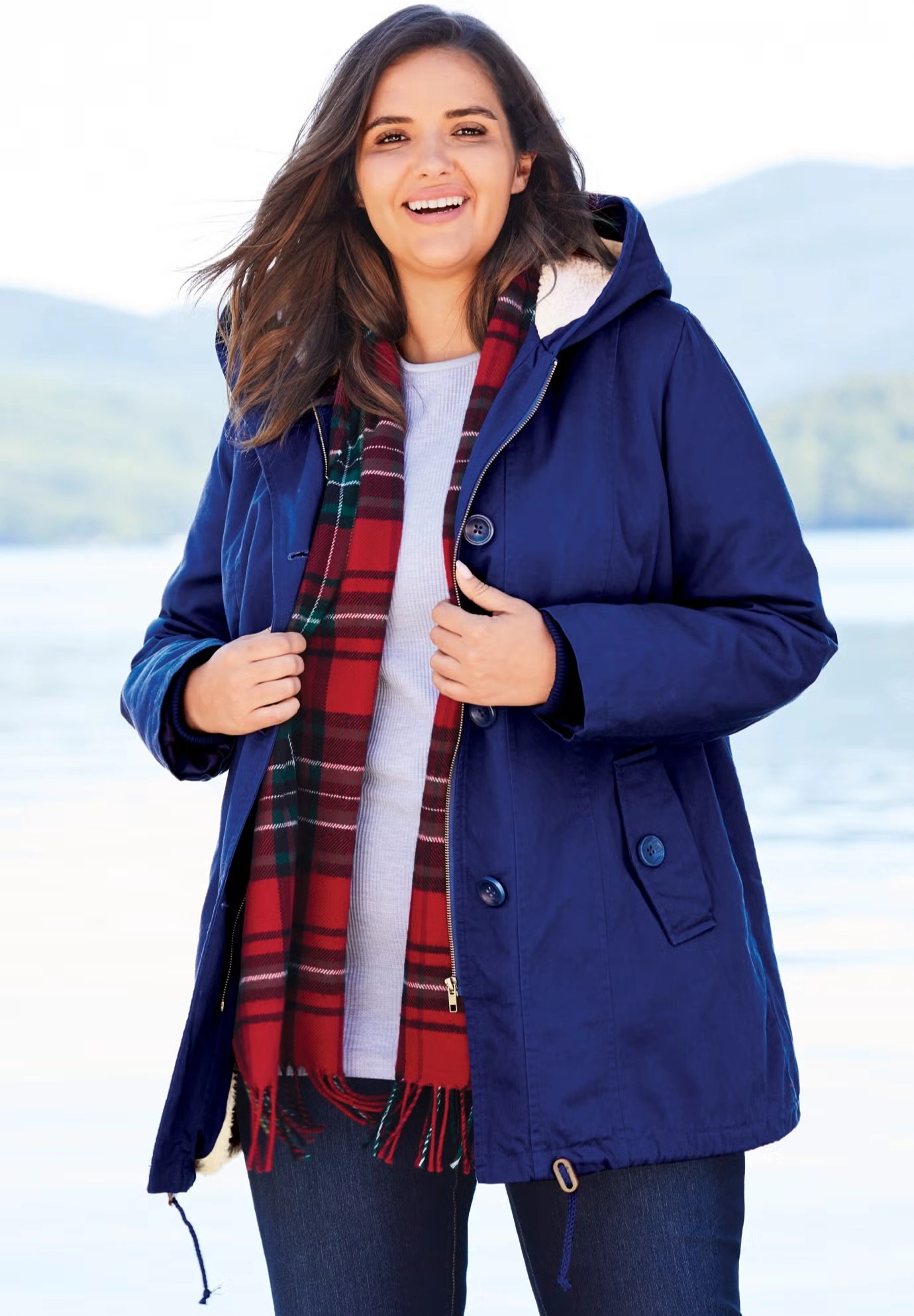 Sherpa-Lined Hooded Parka 4 Sherpa-Lined Hooded Parka