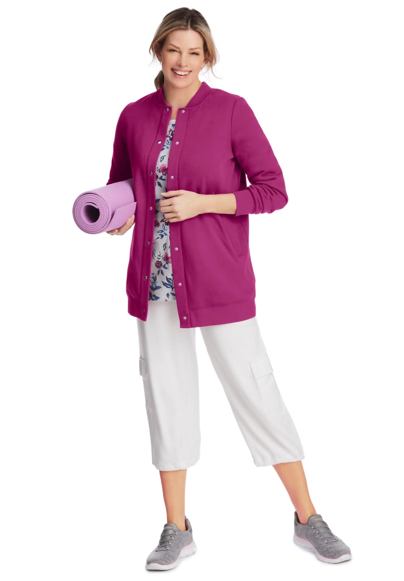 Fleece Baseball Jacket 7 Fleece Baseball Jacket