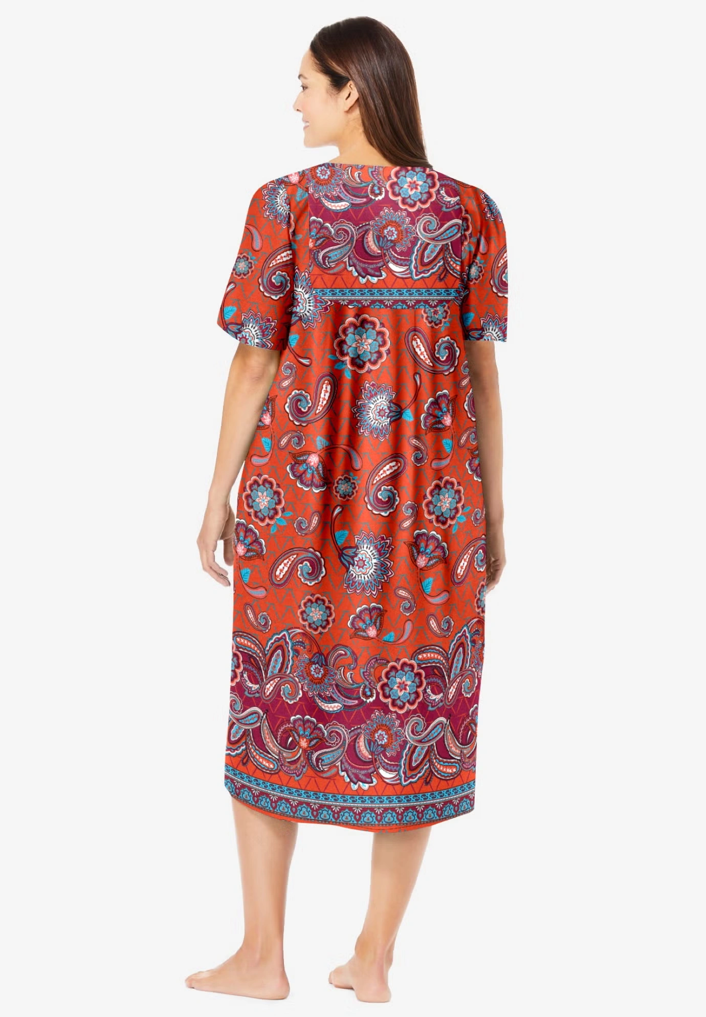 Mixed Print Short Lounger