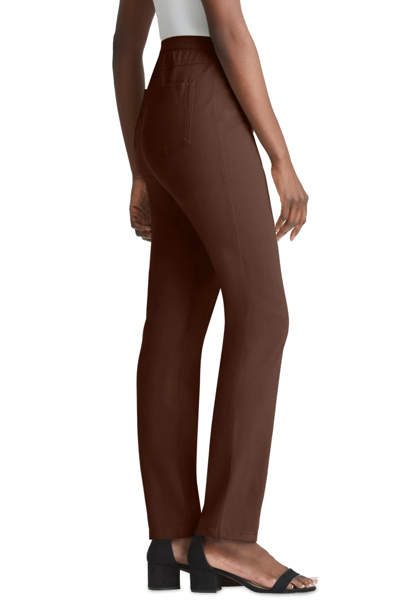 Stretch Denim Straight-Leg Jegging
