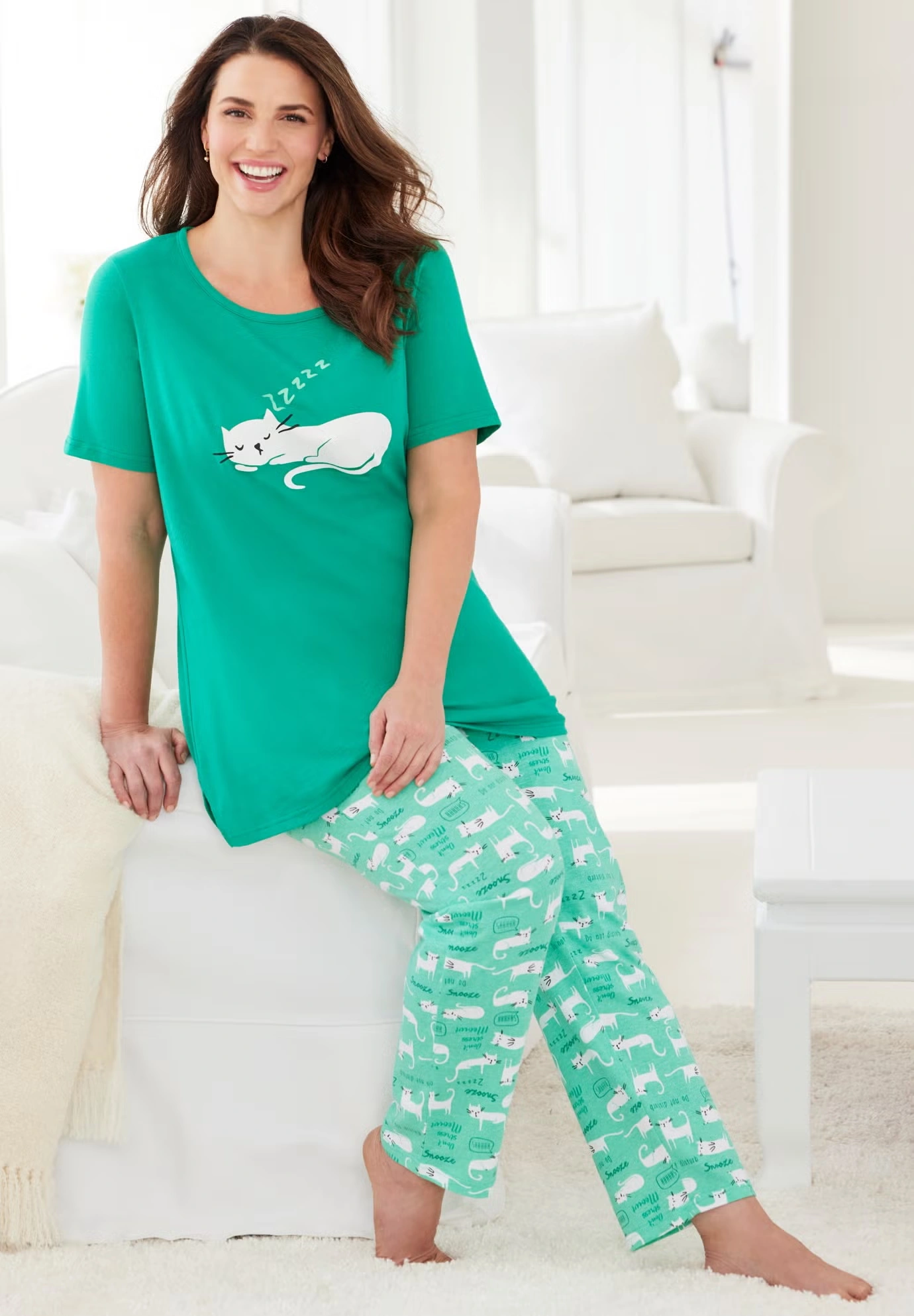 Graphic Tee PJ Set 9 Graphic Tee PJ Set