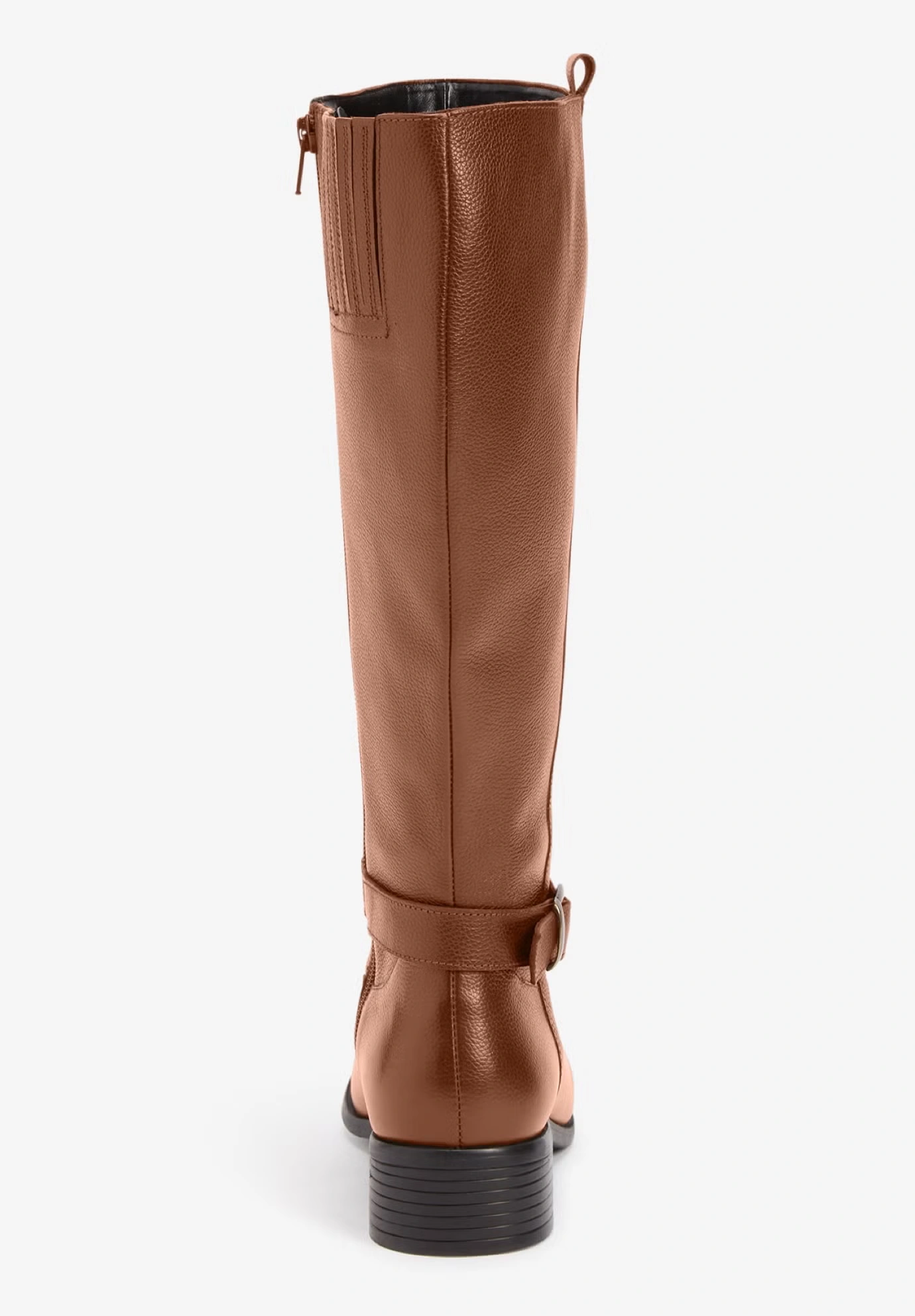 The Donna Tall Wide Calf Leather Boot By Comfortview