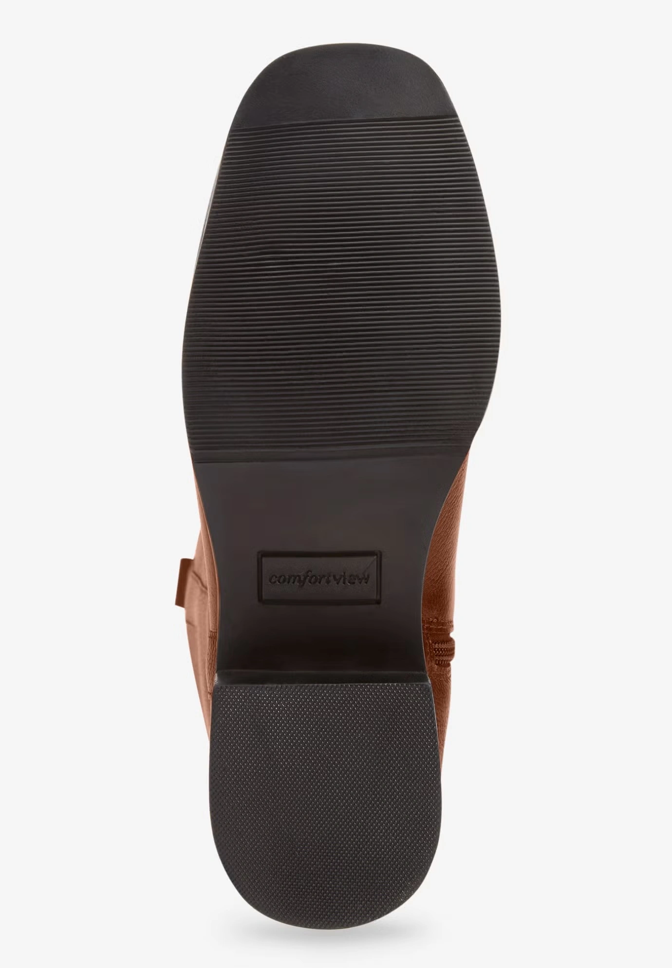 The Donna Tall Wide Calf Leather Boot By Comfortview