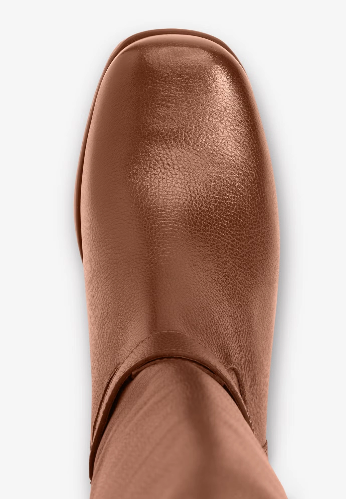 The Donna Tall Wide Calf Leather Boot By Comfortview