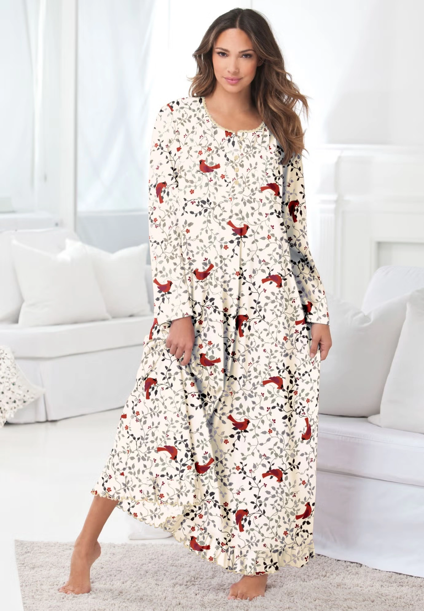 Long-Sleeve Gown 8 Long-Sleeve Gown