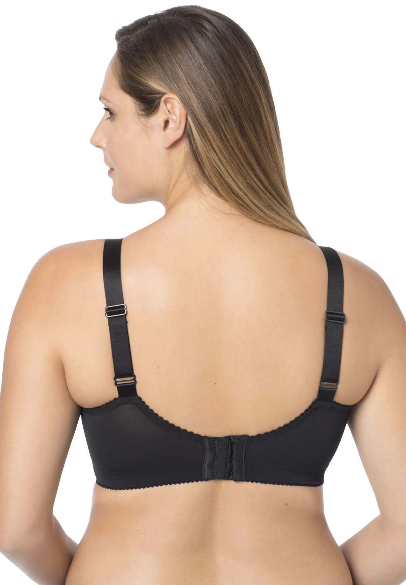 Elila® Embroidered Microfiber Underwire Bra 2401