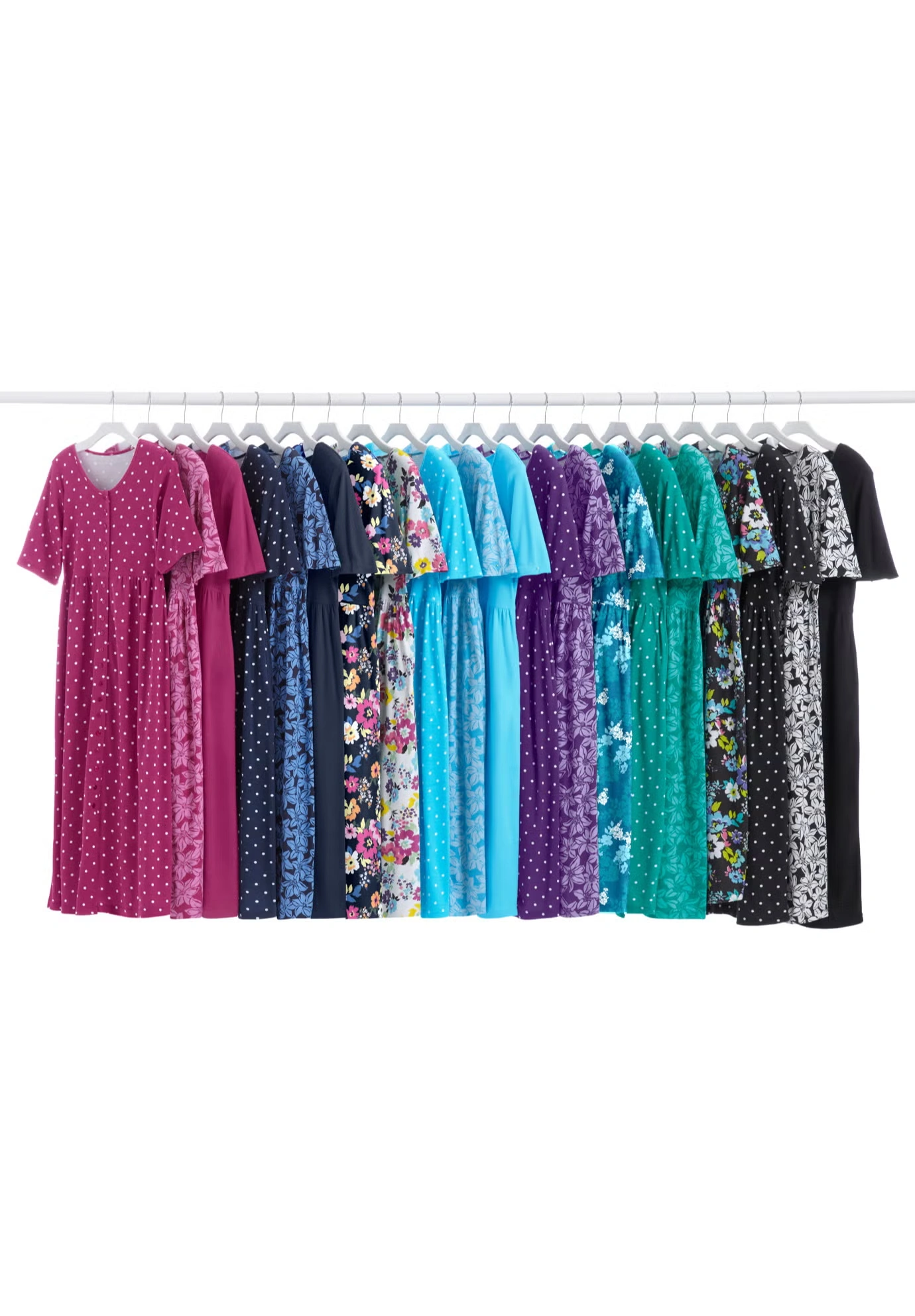 Button-Front Essential Dress 6 Button-Front Essential Dress