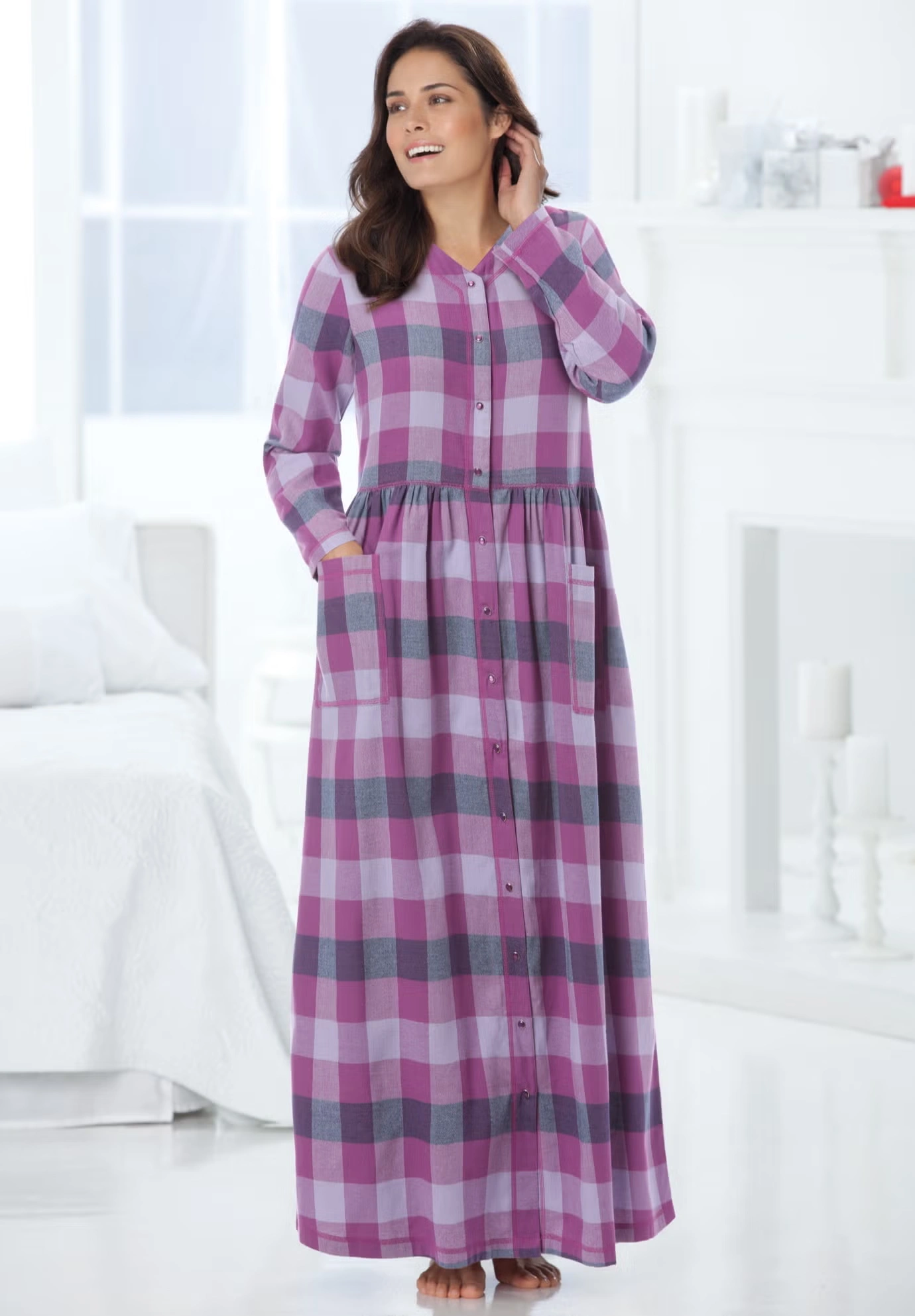 Flannel Plaid Lounger 6 Flannel Plaid Lounger