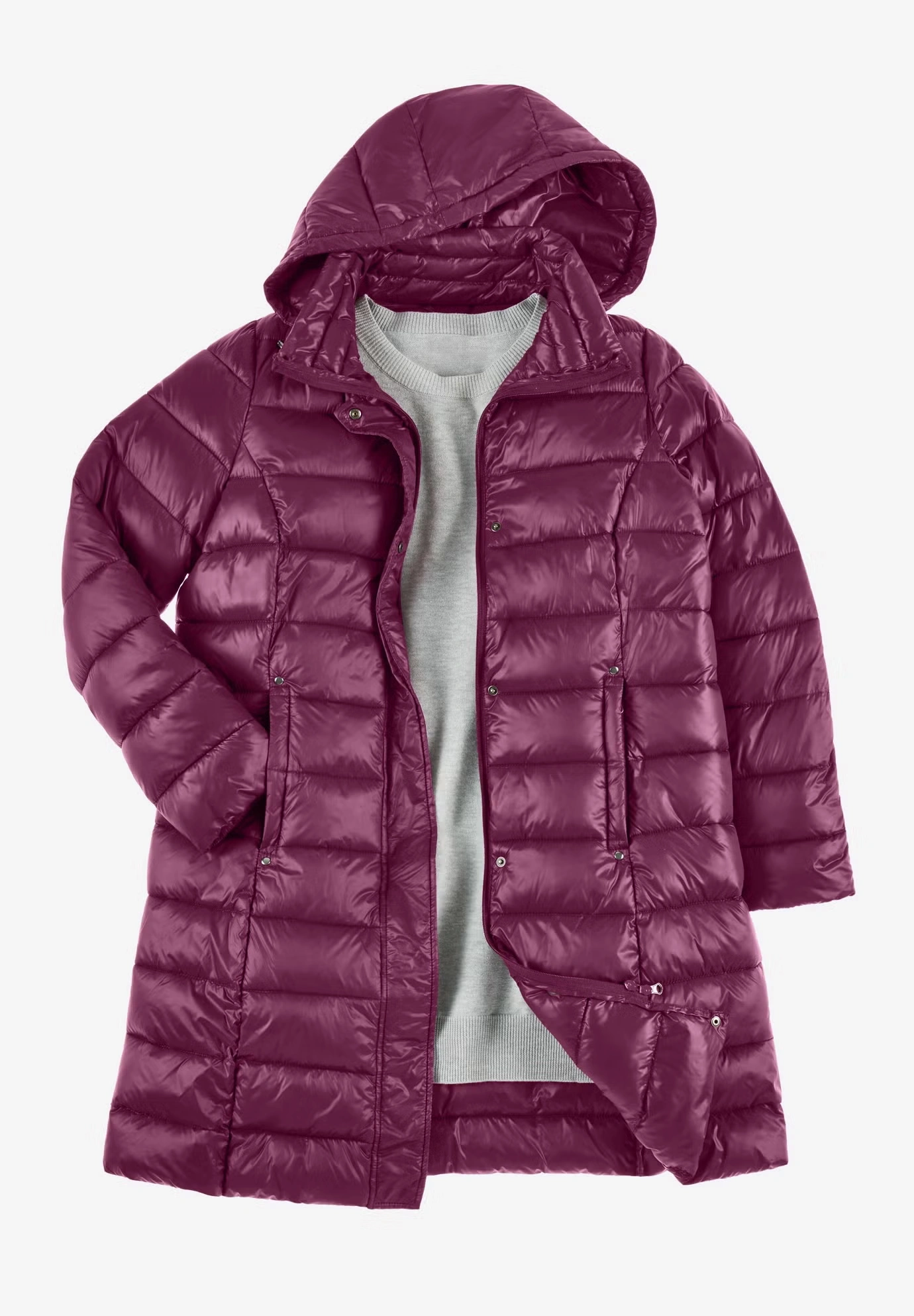 Long Packable Puffer Jacket 5 Long Packable Puffer Jacket