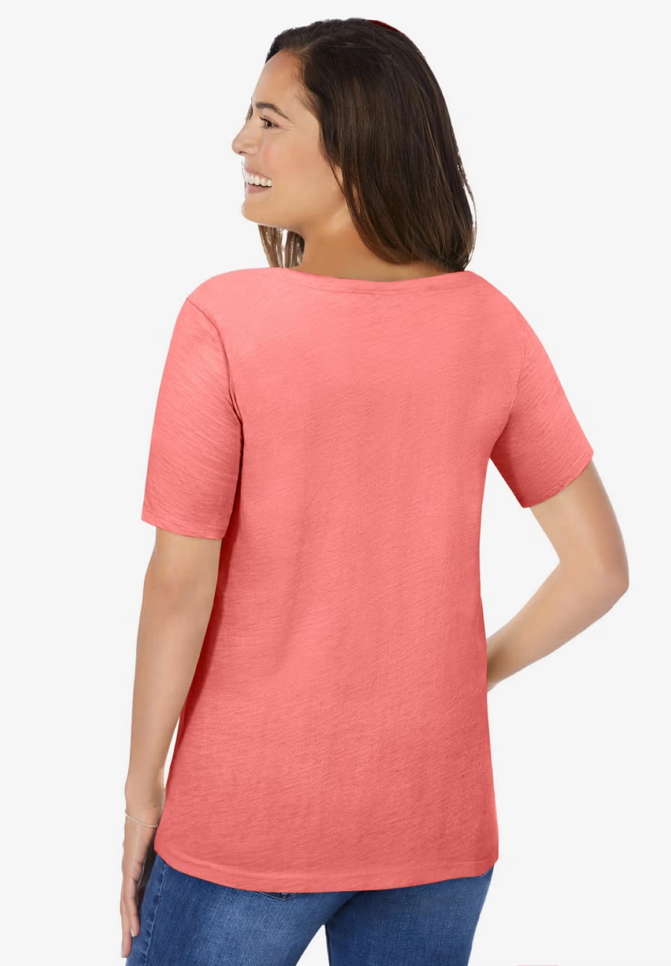 Crochet-Trim Knit Top