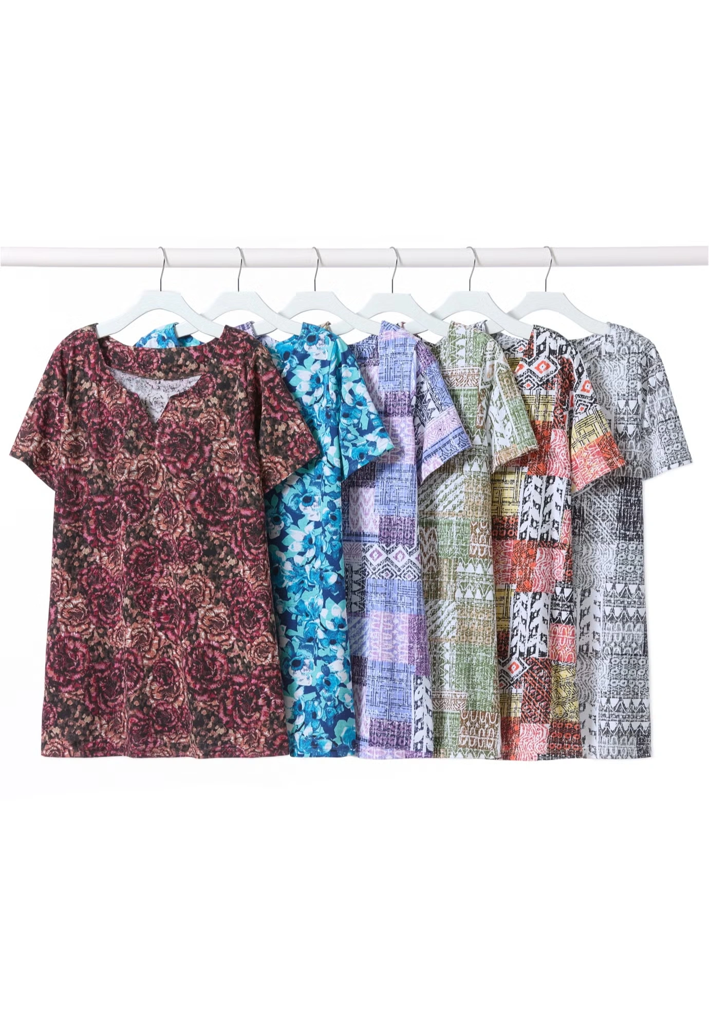 7-Day Notch-Neck Tunic 4 7-Day Notch-Neck Tunic