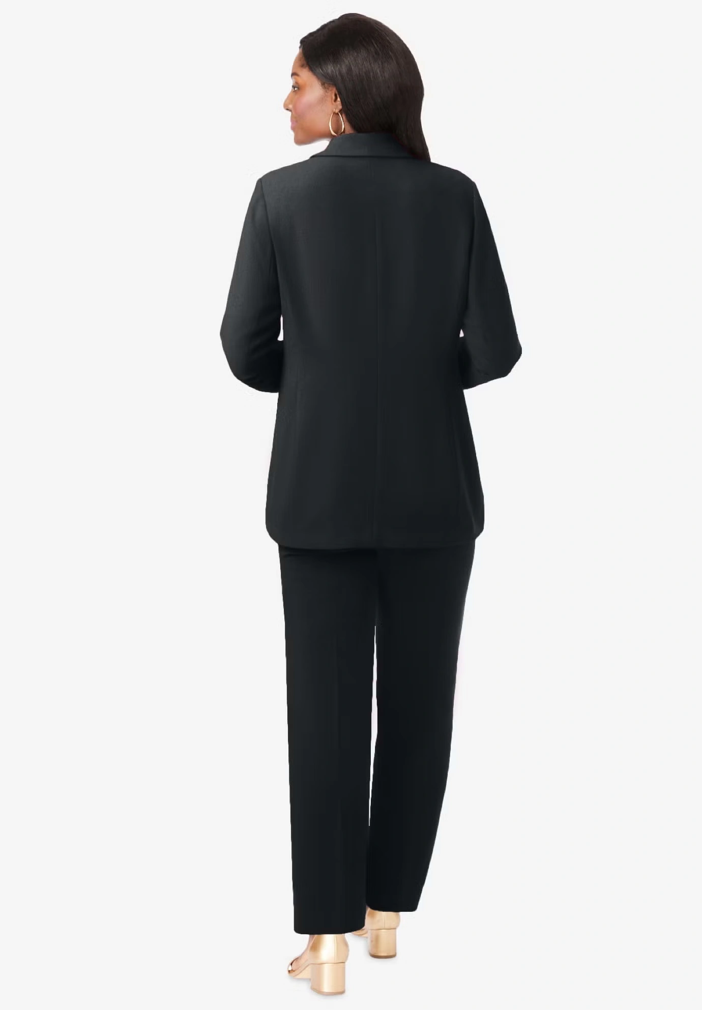 2-Piece Double-Breasted Pantsuit 4 2-Piece Double-Breasted Pantsuit