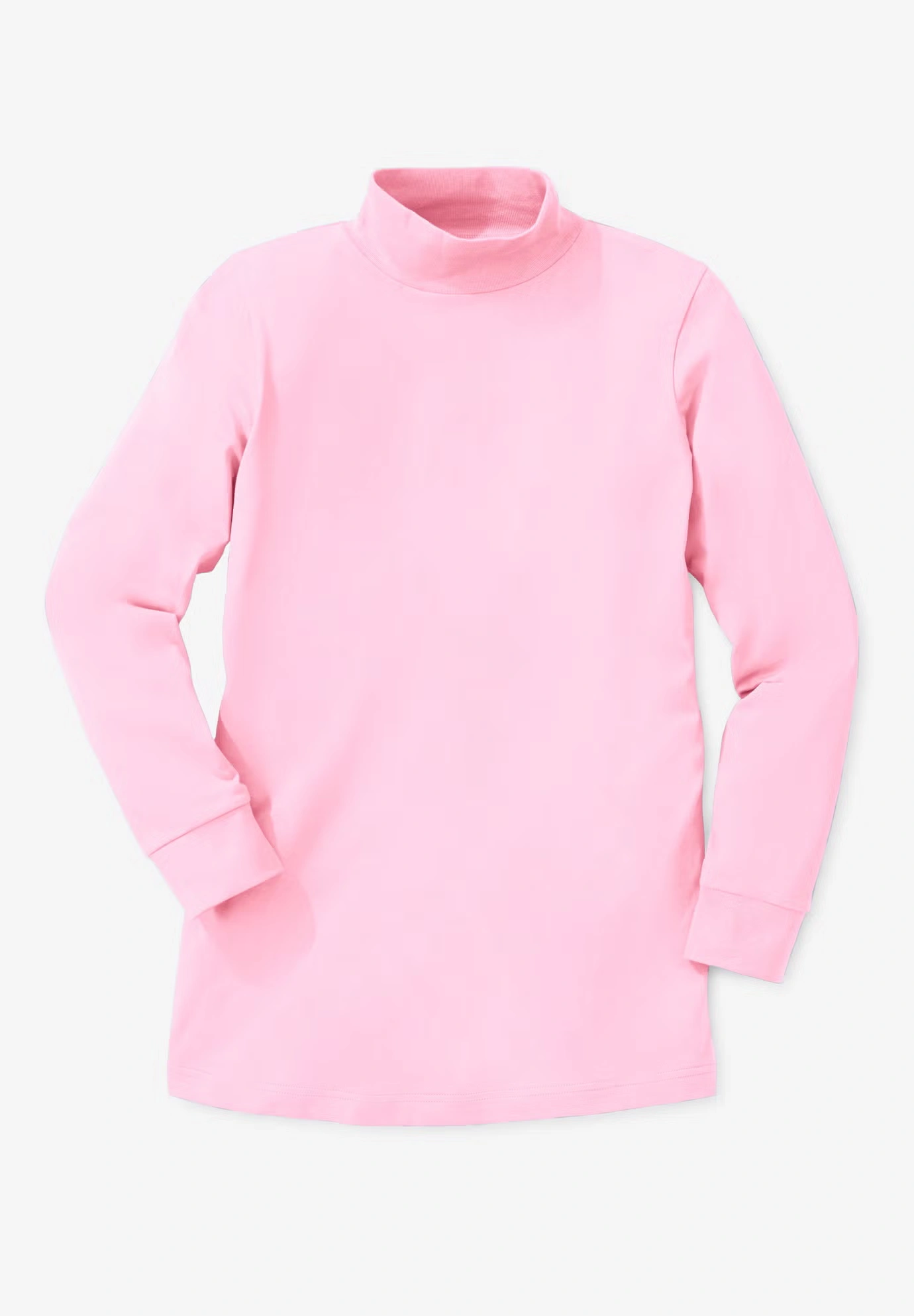 Perfect Long-Sleeve Mockneck Tee