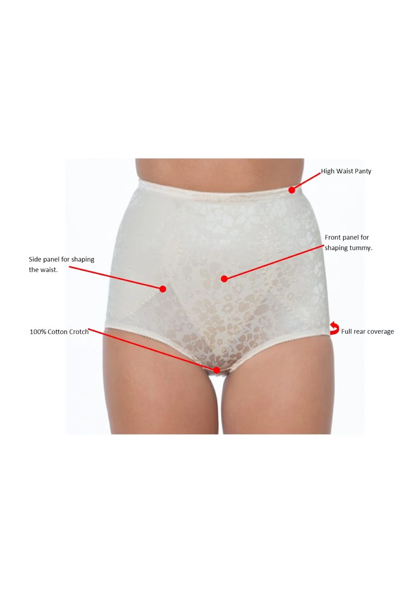 Cortland Intimates Firm Control High-Waist Brief 4234