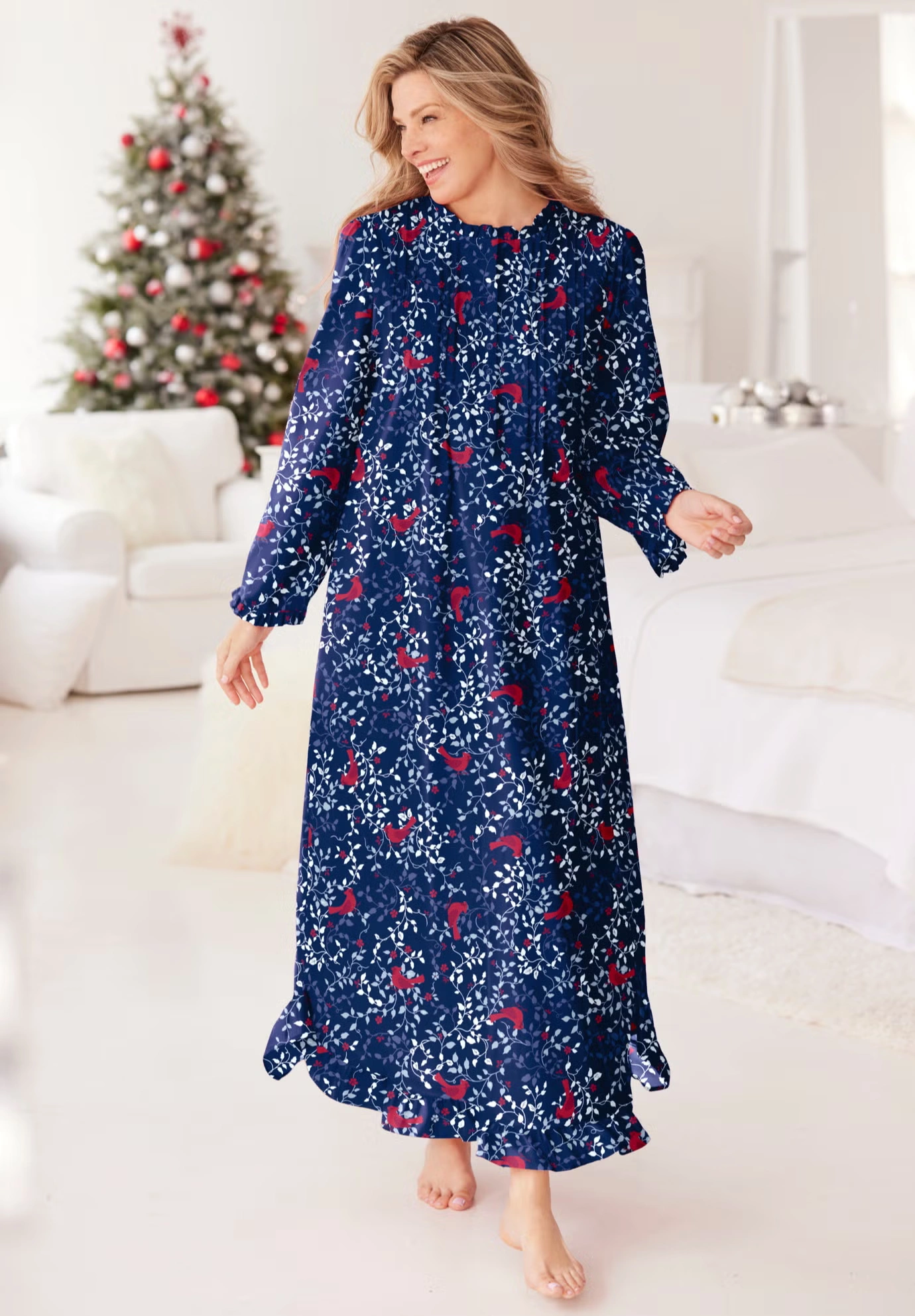 Long Flannel Nightgown 4 Long Flannel Nightgown